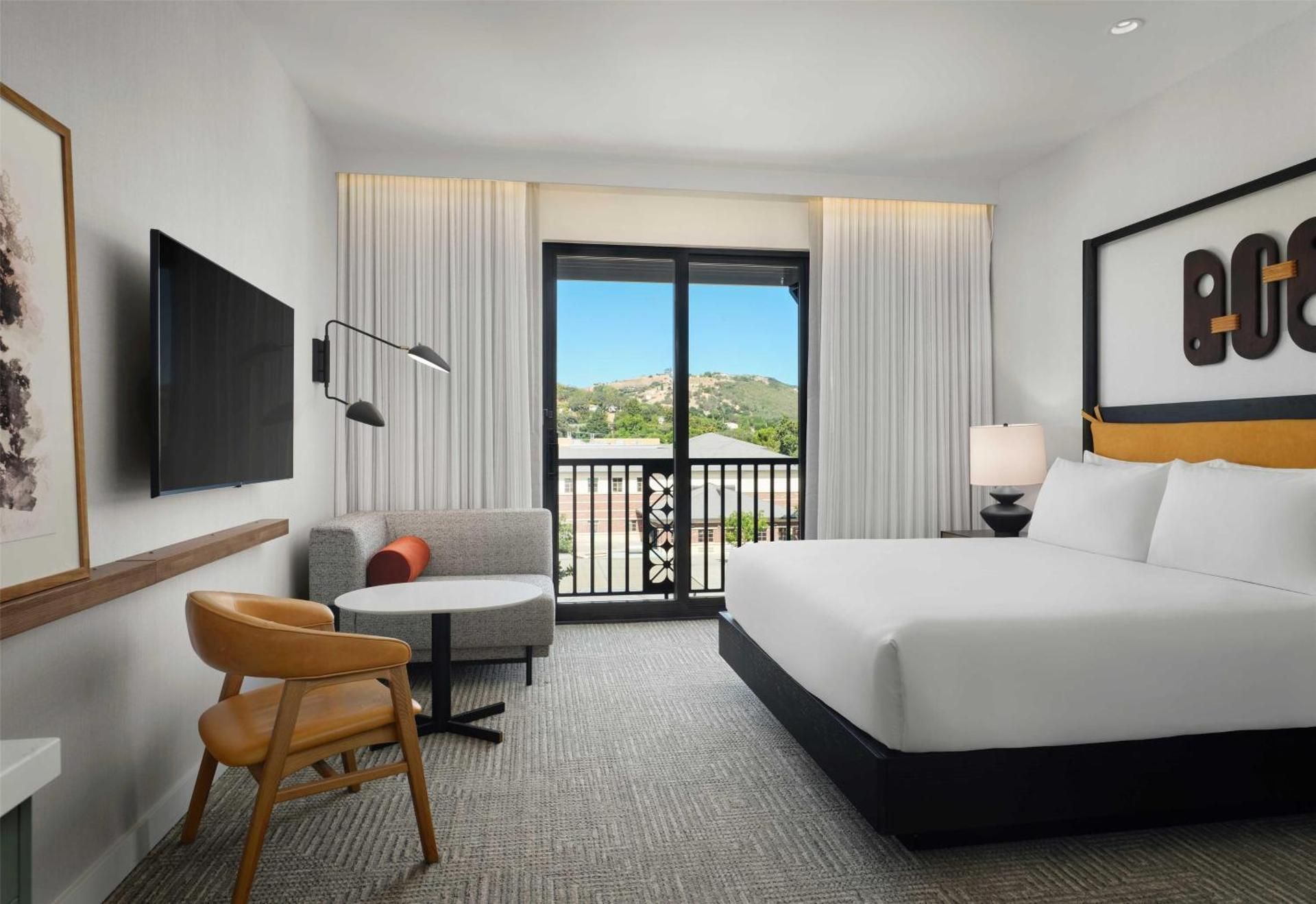 1 King With Juliet Balcony Hearing Accessible