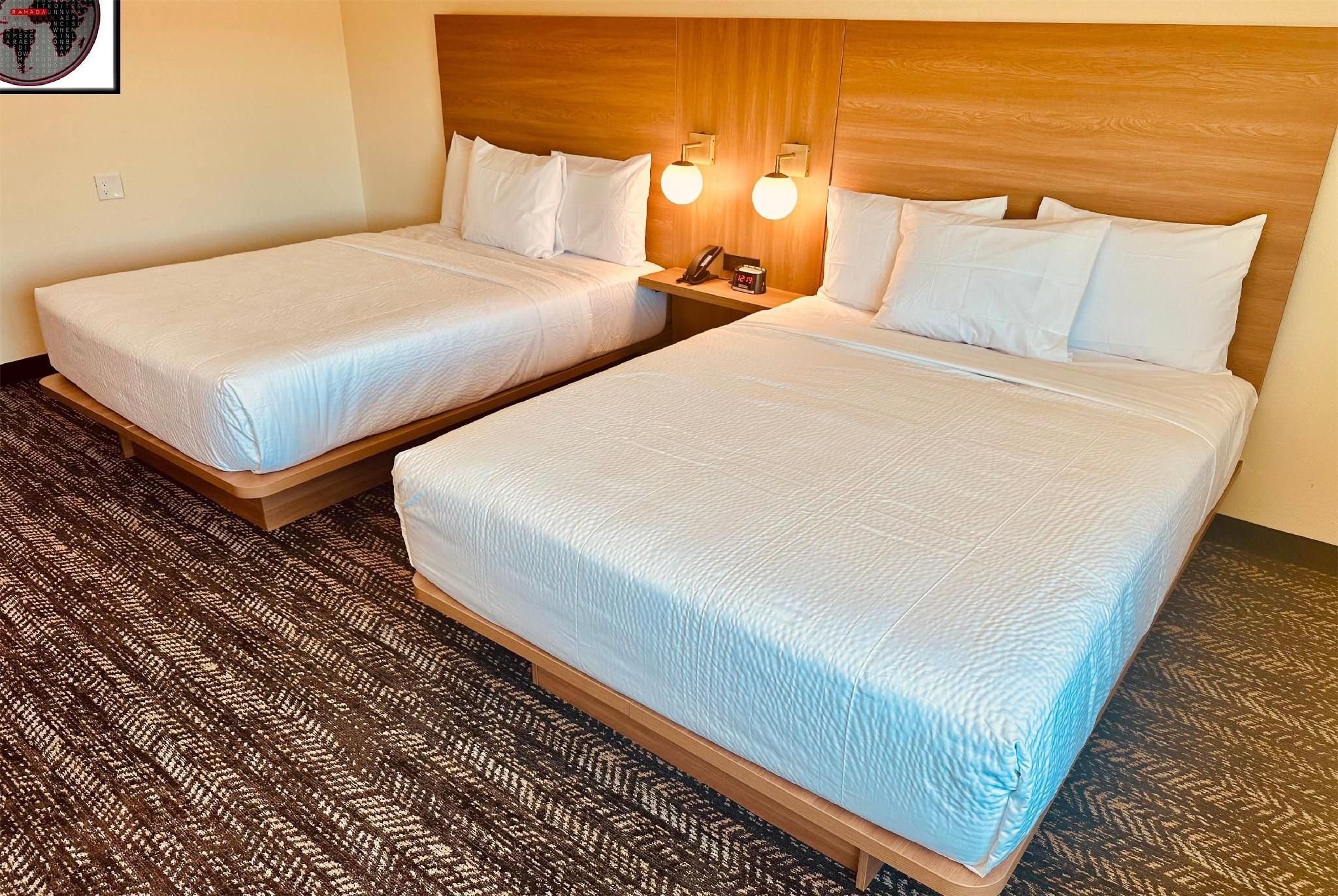 2 Queen Beds, Mobility Accessible Room, Roll-In Shower, Non-Smoking