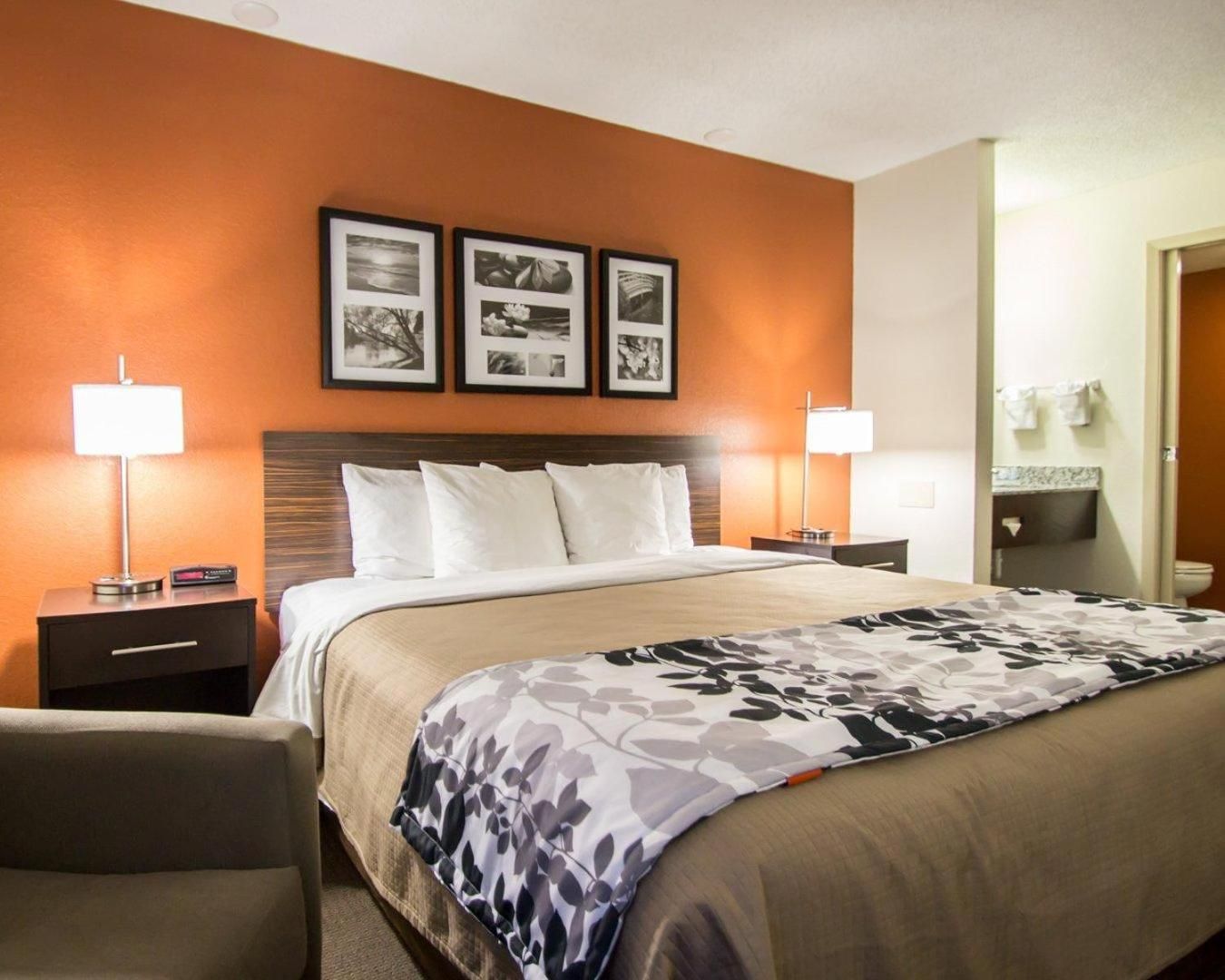 1 King Bed, Nonsmoking