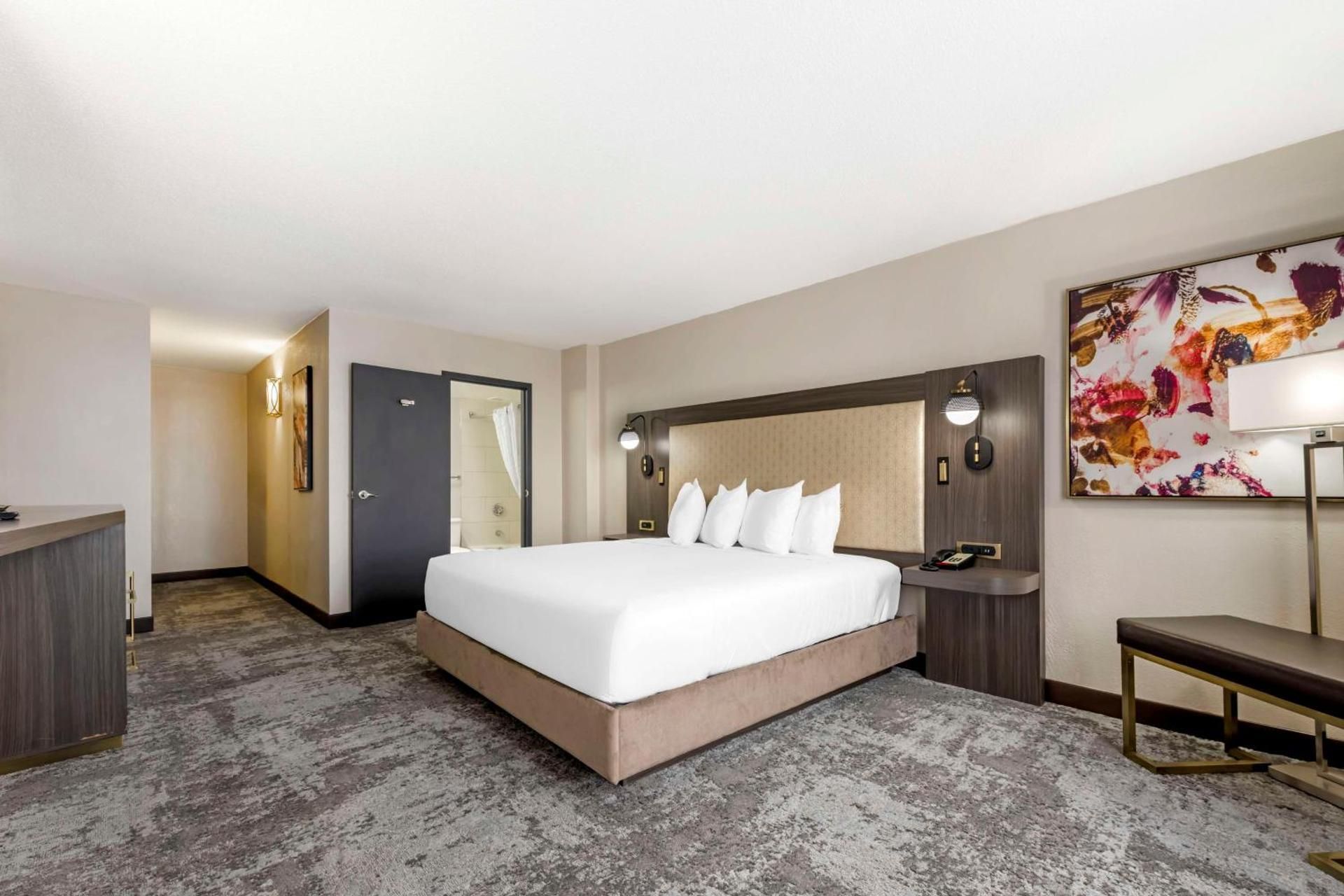 King Room with Roll-in Shower - Disability Access/Non-Smoking
