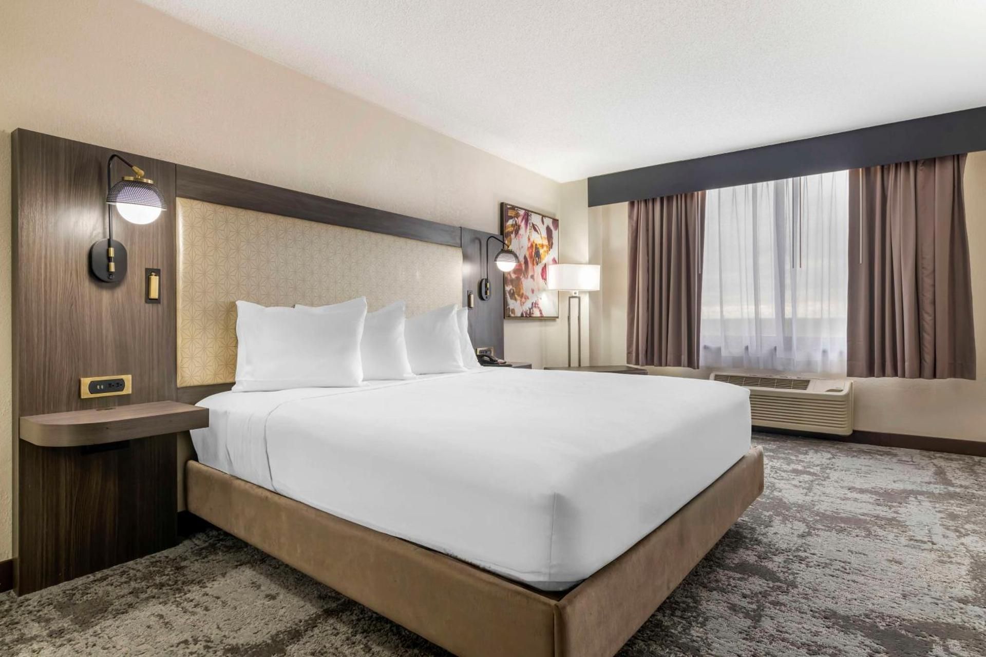 King Room with Roll-in Shower - Disability Access/Non-Smoking