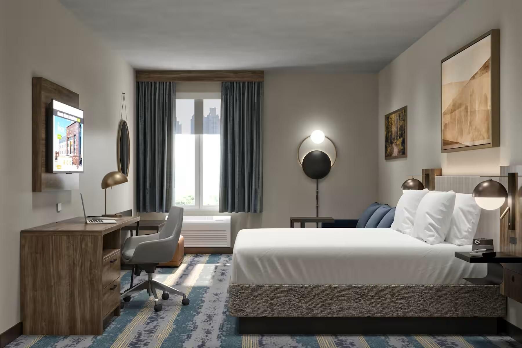1 King Bed, ADA Extended, Accessible Room, Non-Smoking
