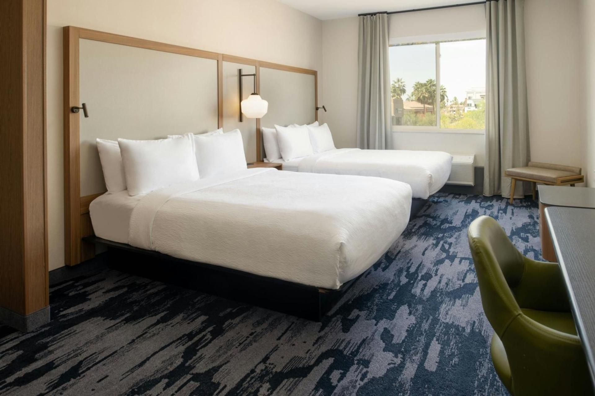 Queen Suite with Two Queen Beds and Sofa Bed