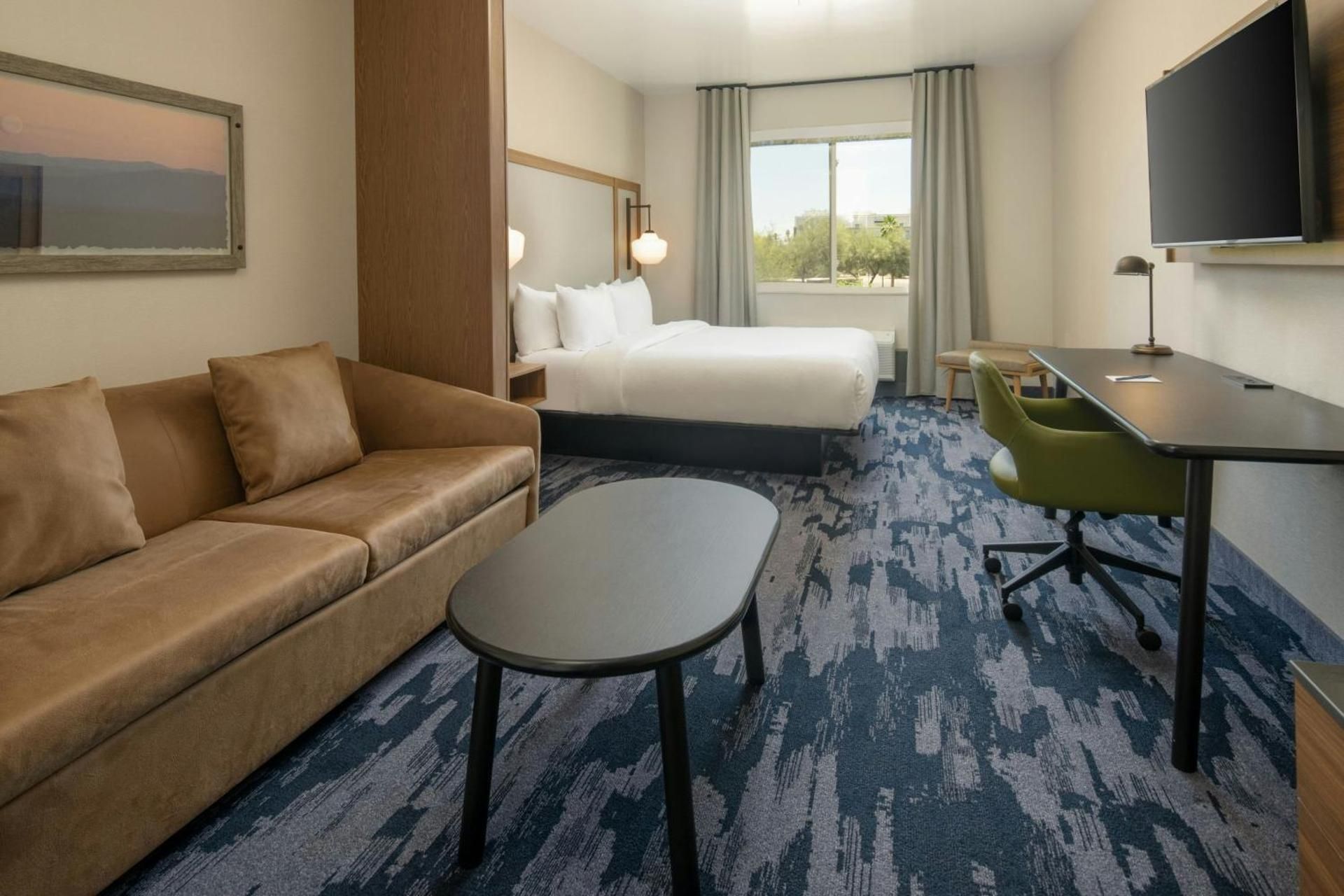 King Suite with Sofa Bed and Roll-in Shower - Mobility Accessible