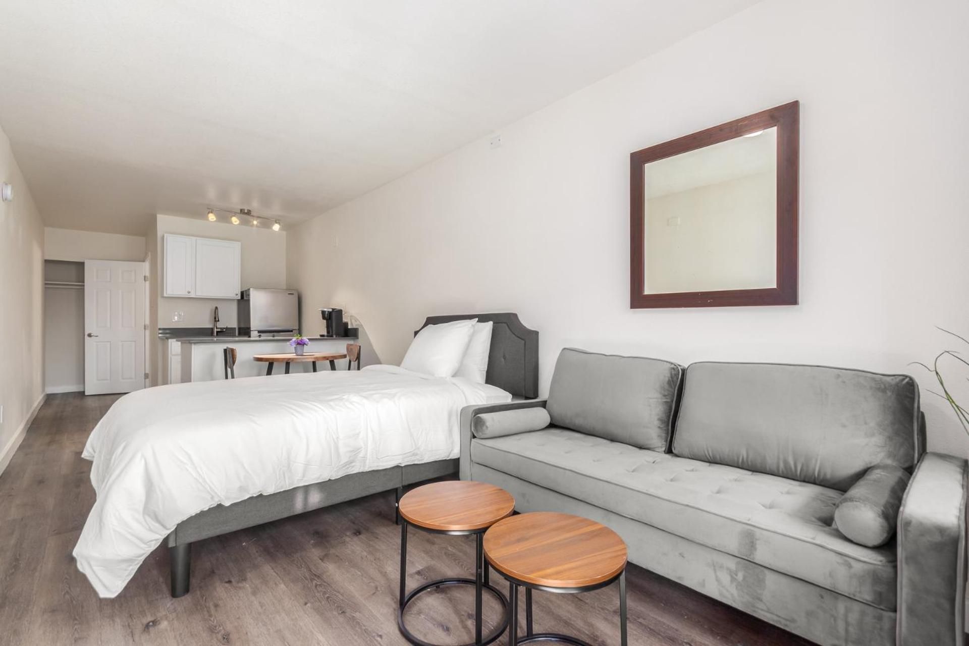 Studio with Pool View