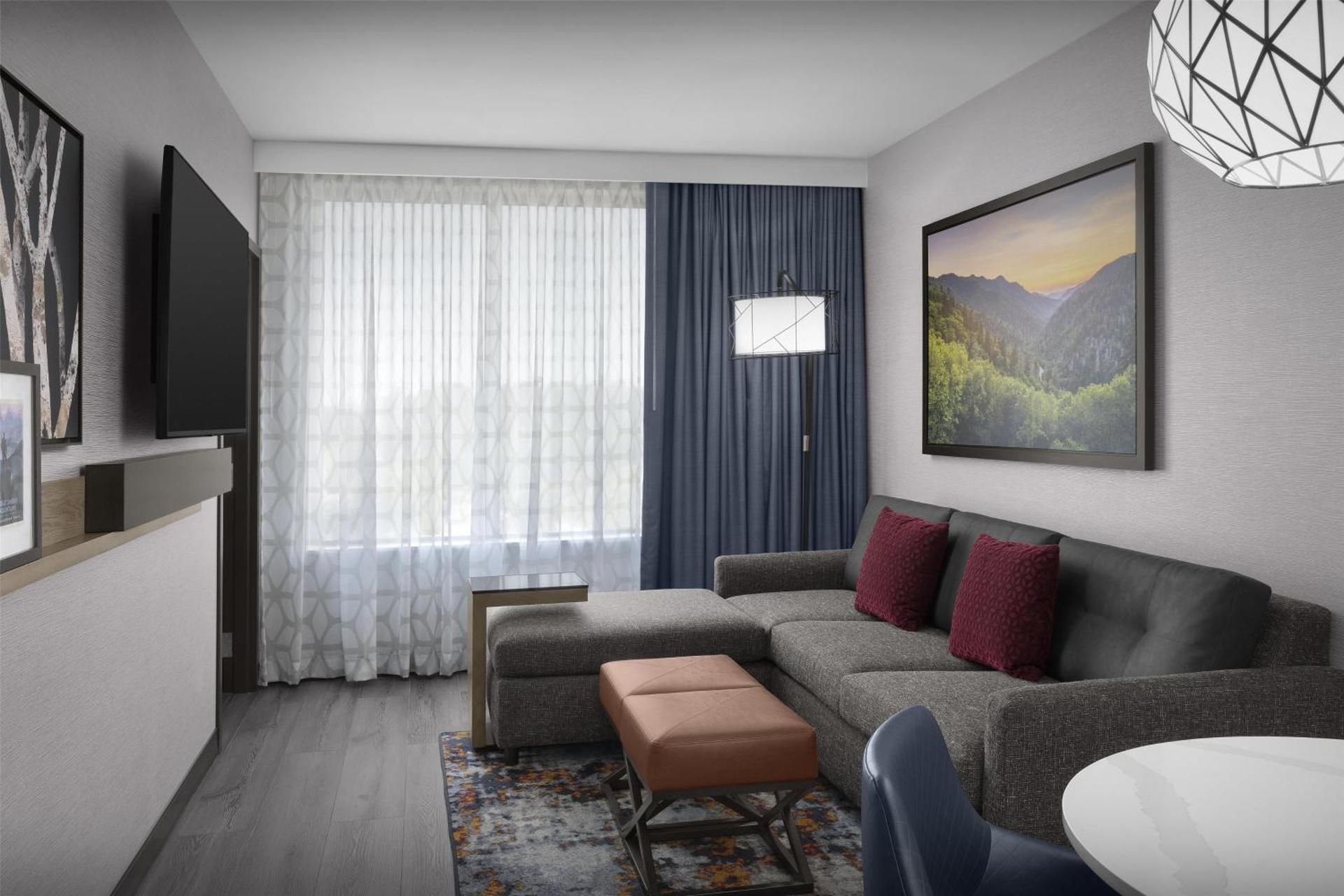 Embassy Suites by Hilton Pigeon Forge Resort Two-Room Queen Suite with Two Queen Beds 2