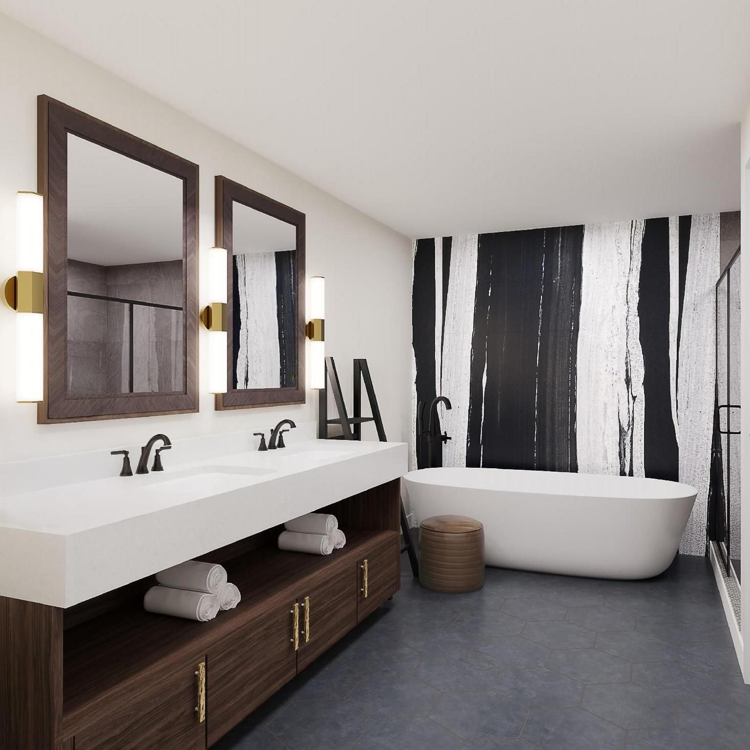 Hilton Vacation Club Mill Springs Lodge Pigeon Forge 3 Bedroom 2 Kg 2 Qn Accessible Roll-in-shower 3