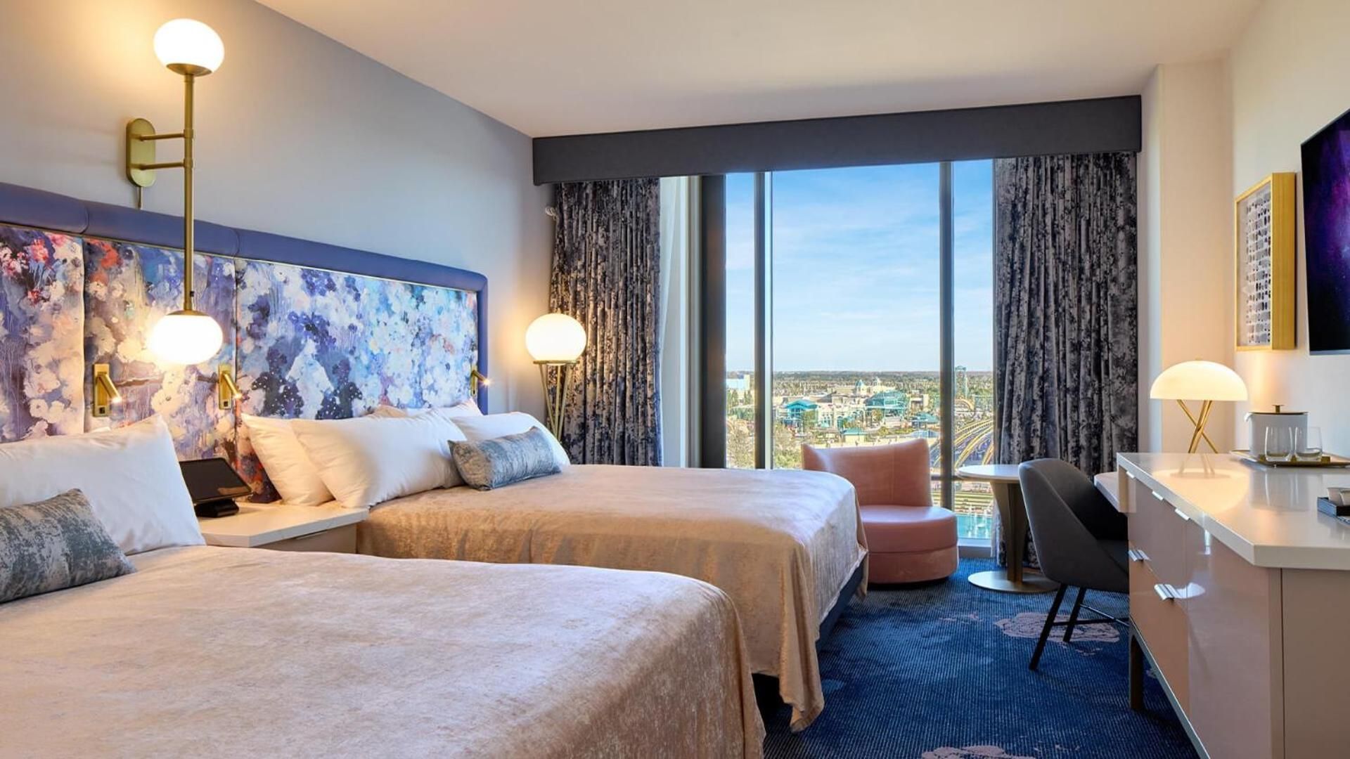 Park View Hearing Accessible 2 Queen Beds (Dedicated Entrance to Epic Universe**)