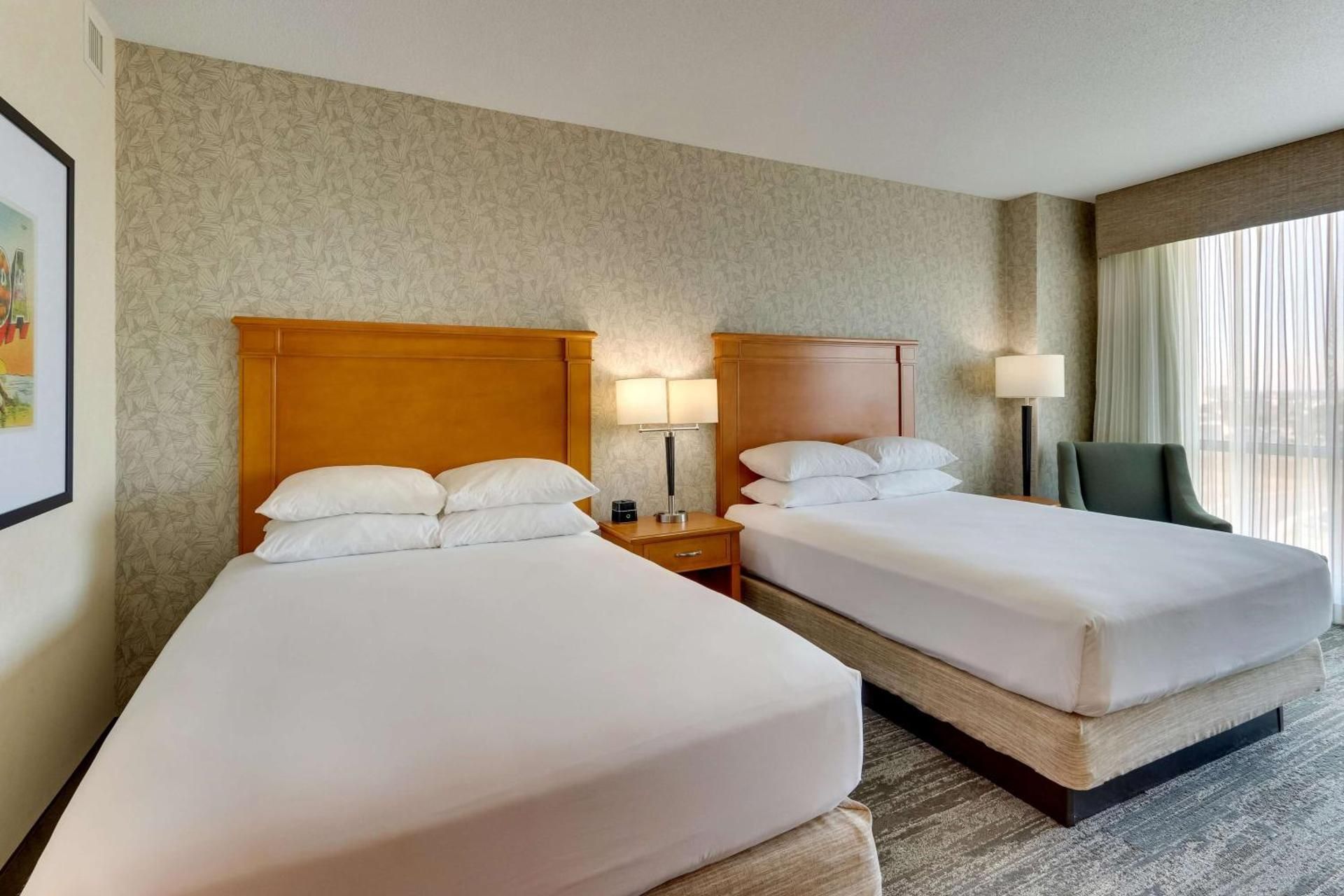 Deluxe Queen Room with Two Queen Beds - Accessible, Tub