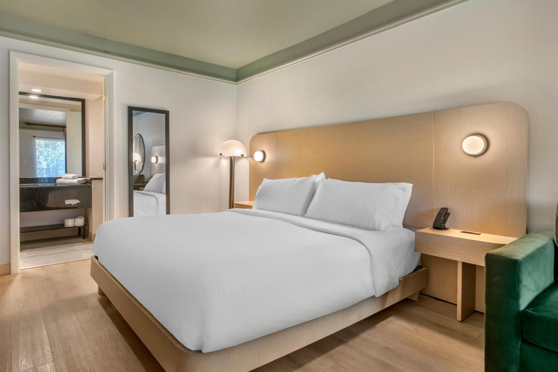 Standard King Room with Mobility Accessible Roll-In Shower