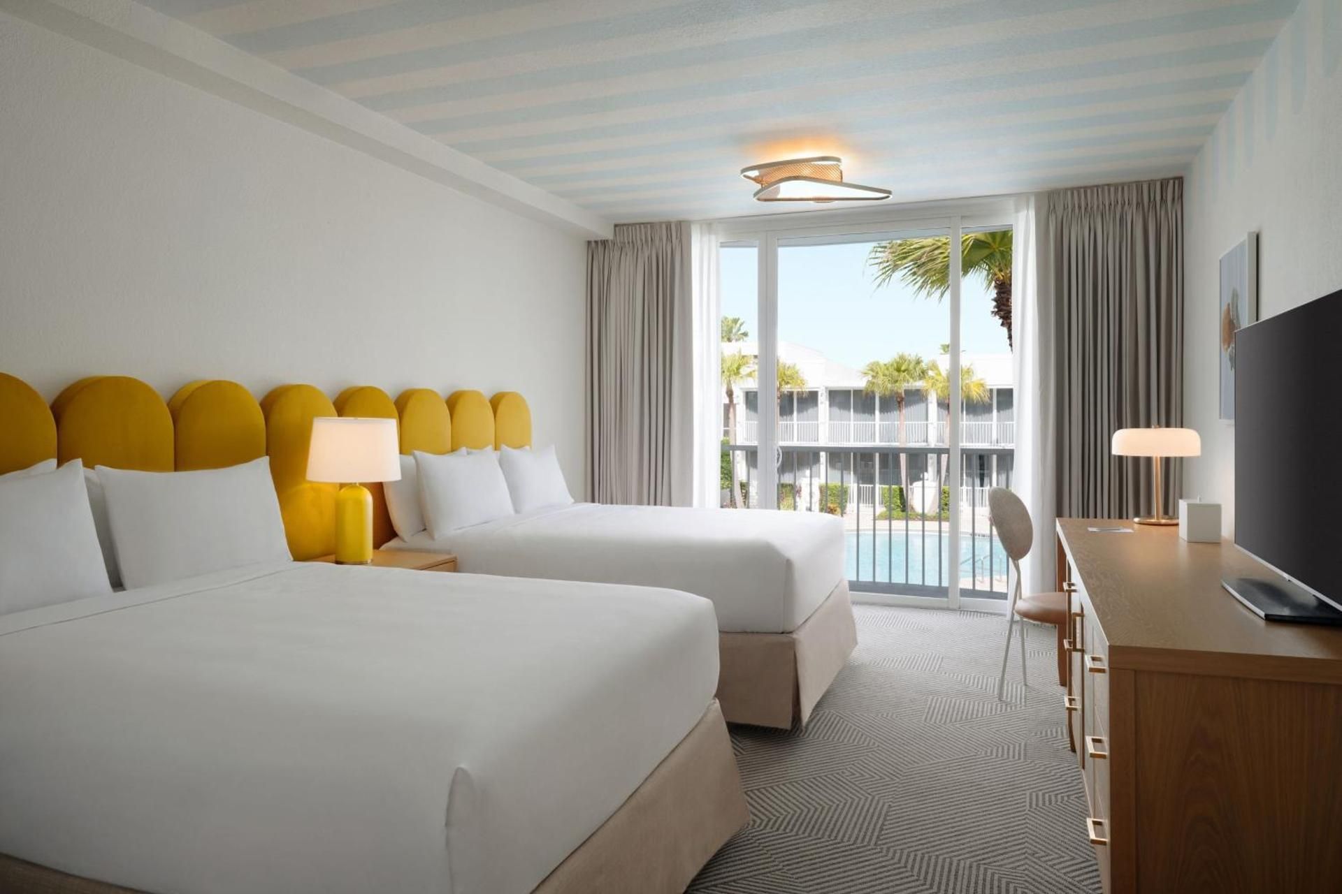 Queen Room with Two Queen Beds and Balcony