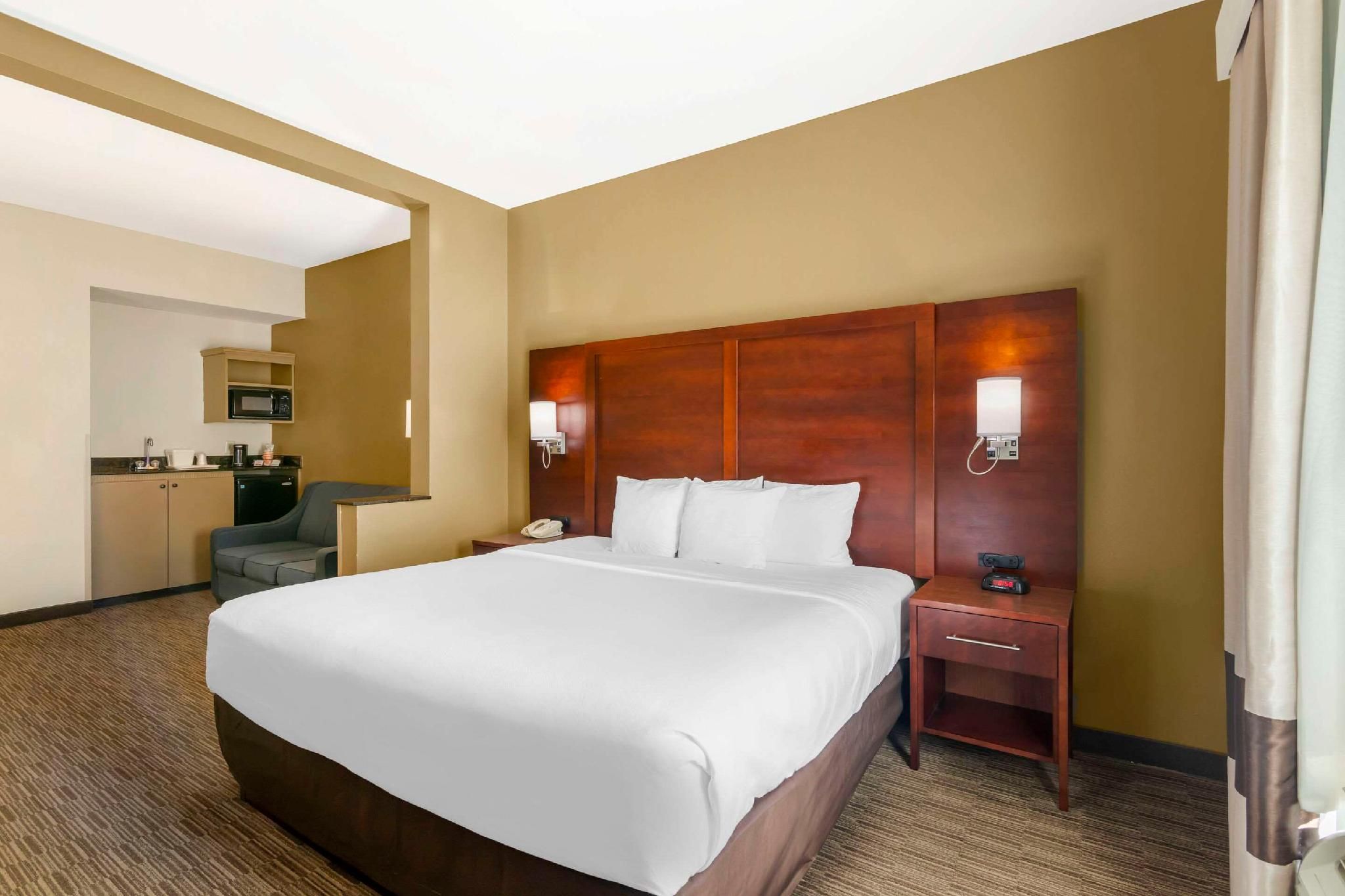 Comfort Inn & Suites 1 King Bed, Suite, Nonsmoking, Accessible