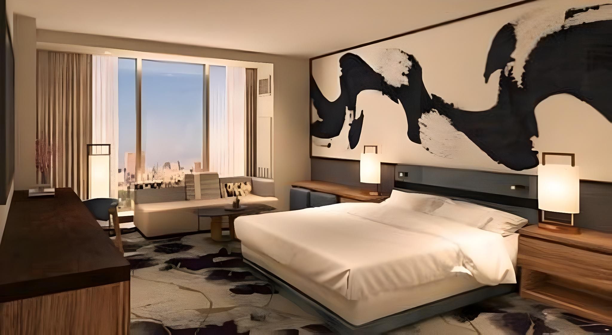 Nobu Hotel Caesars New Orleans Nobu Luxury Room, 2 Queens, River View