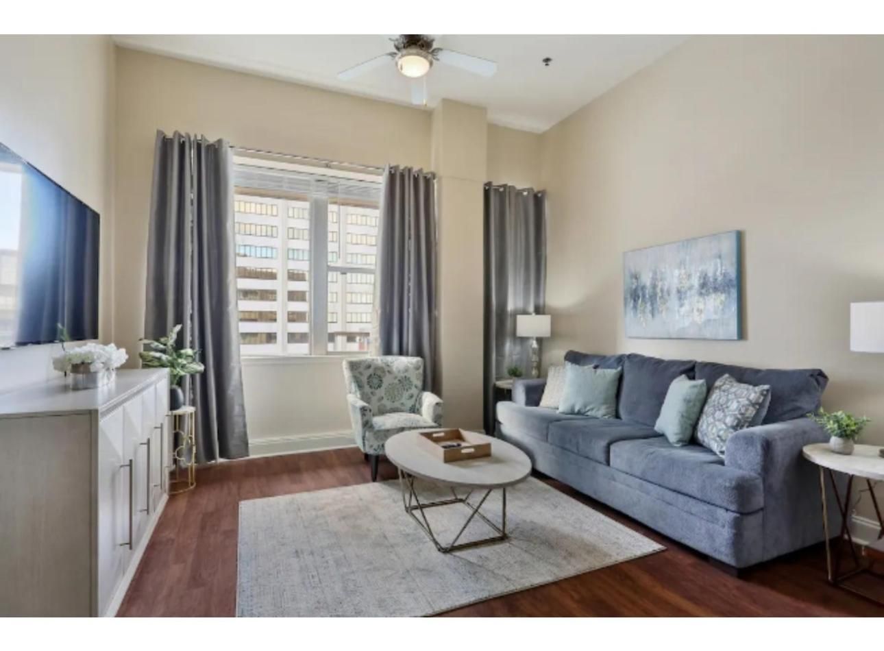 Deluxe One-Bedroom Apartment with City View