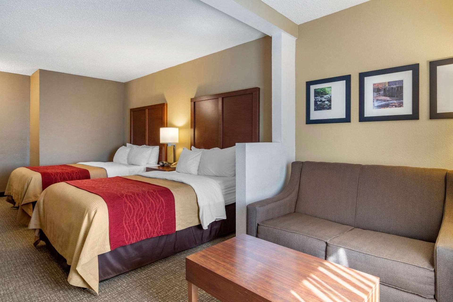 Double Suite with Two Double Beds