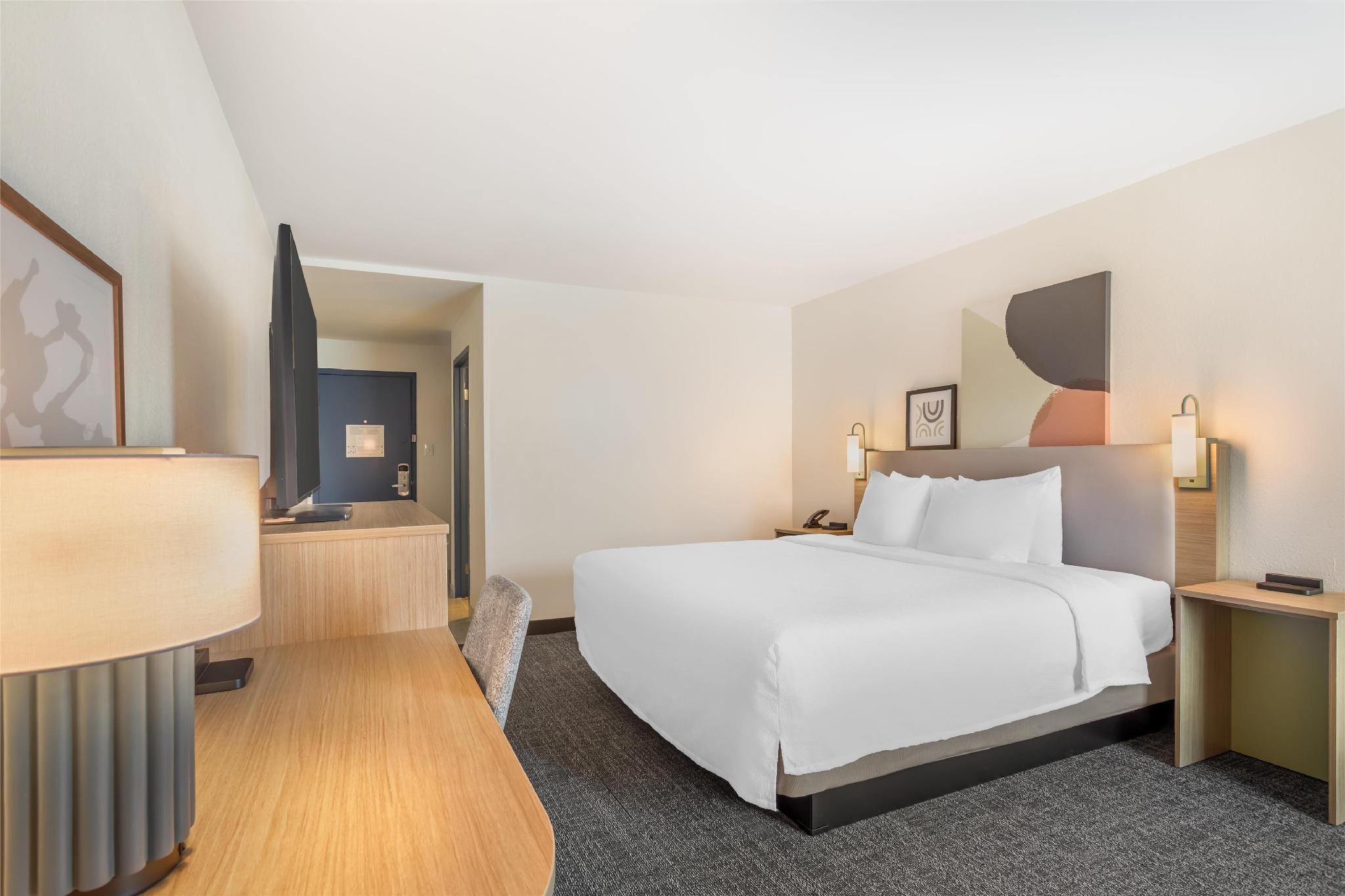 Spark by Hilton Knoxville North I-75 1 King Mobility/Hearing Accessible Ri Shower