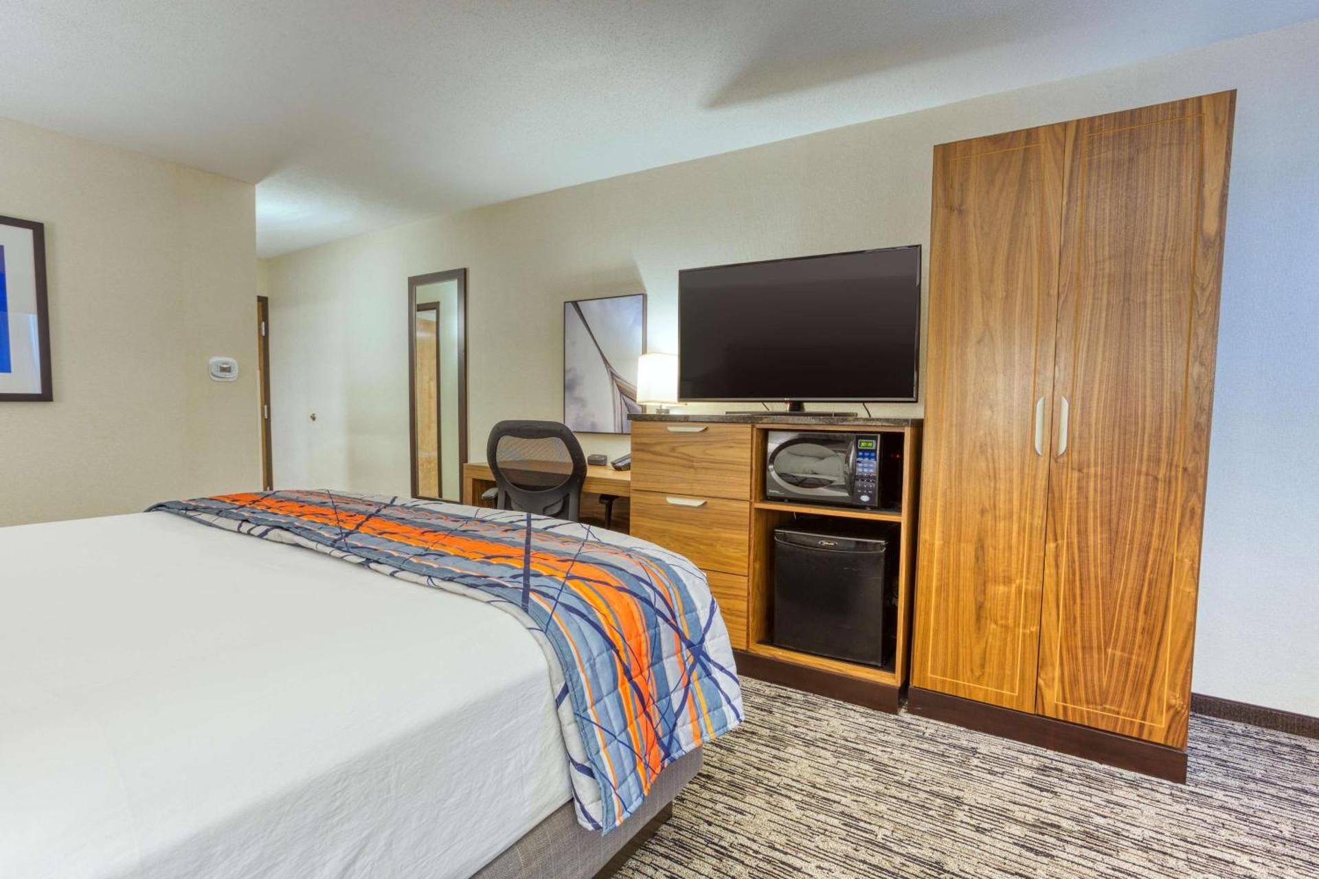 Deluxe King Room - Accessible, Roll-in Shower