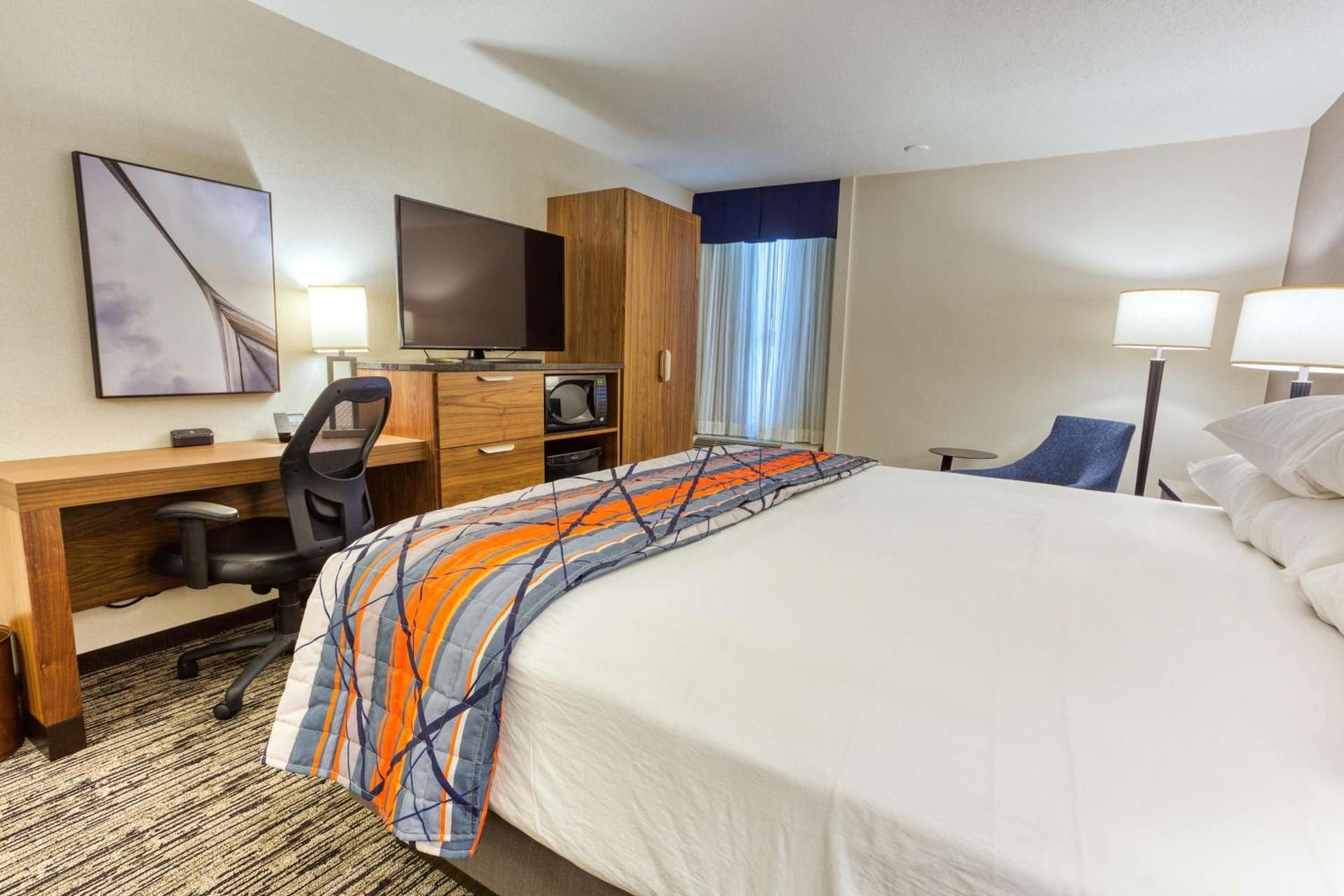 Deluxe King Room - Accessible, Roll-in Shower