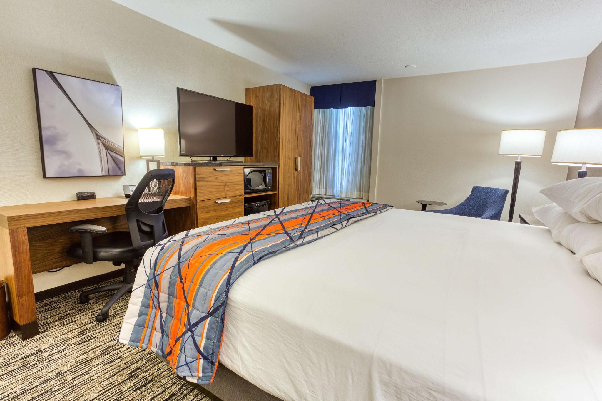 1 King Bed