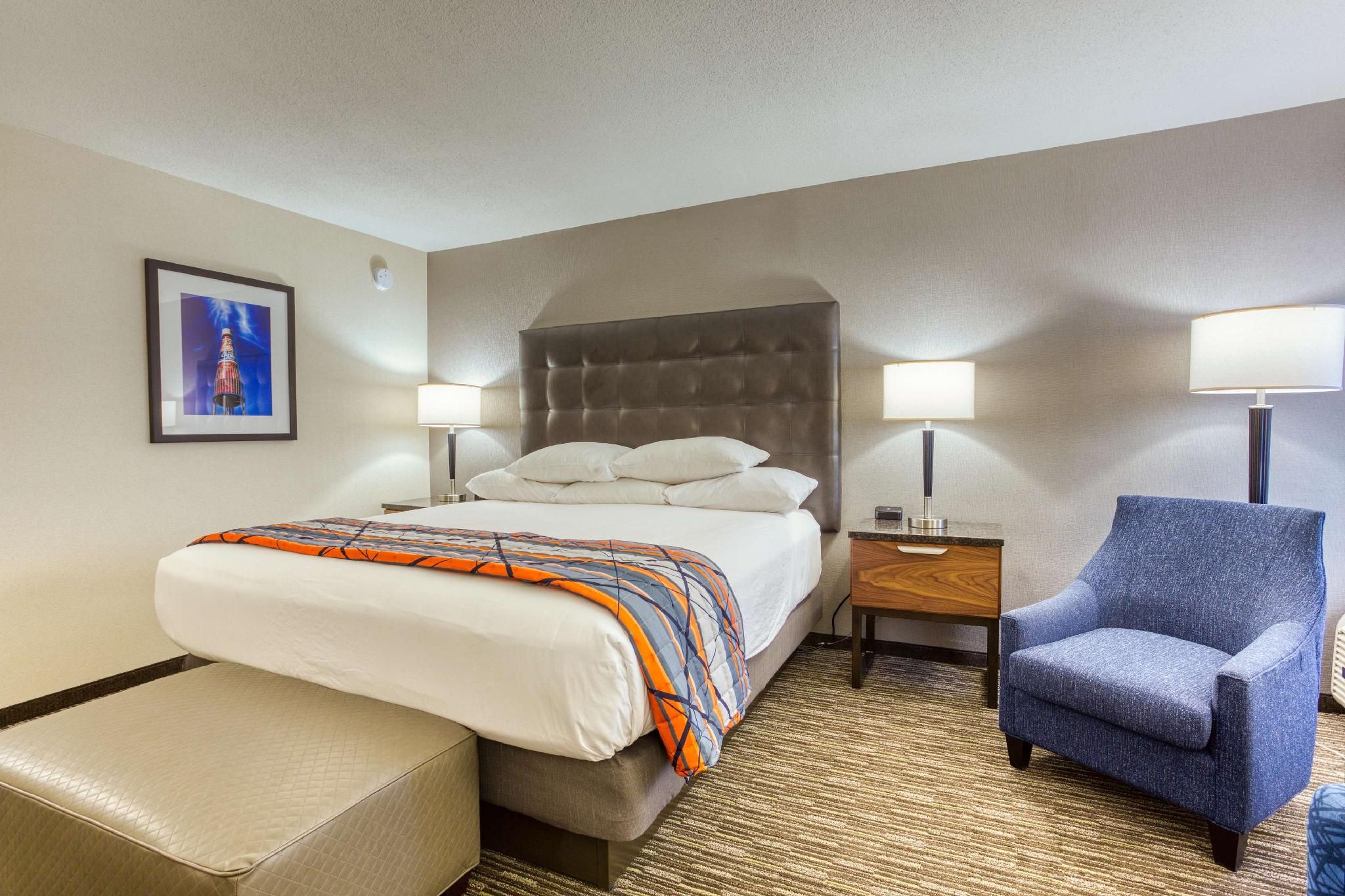 1 King Bed with Sofa Sleeper