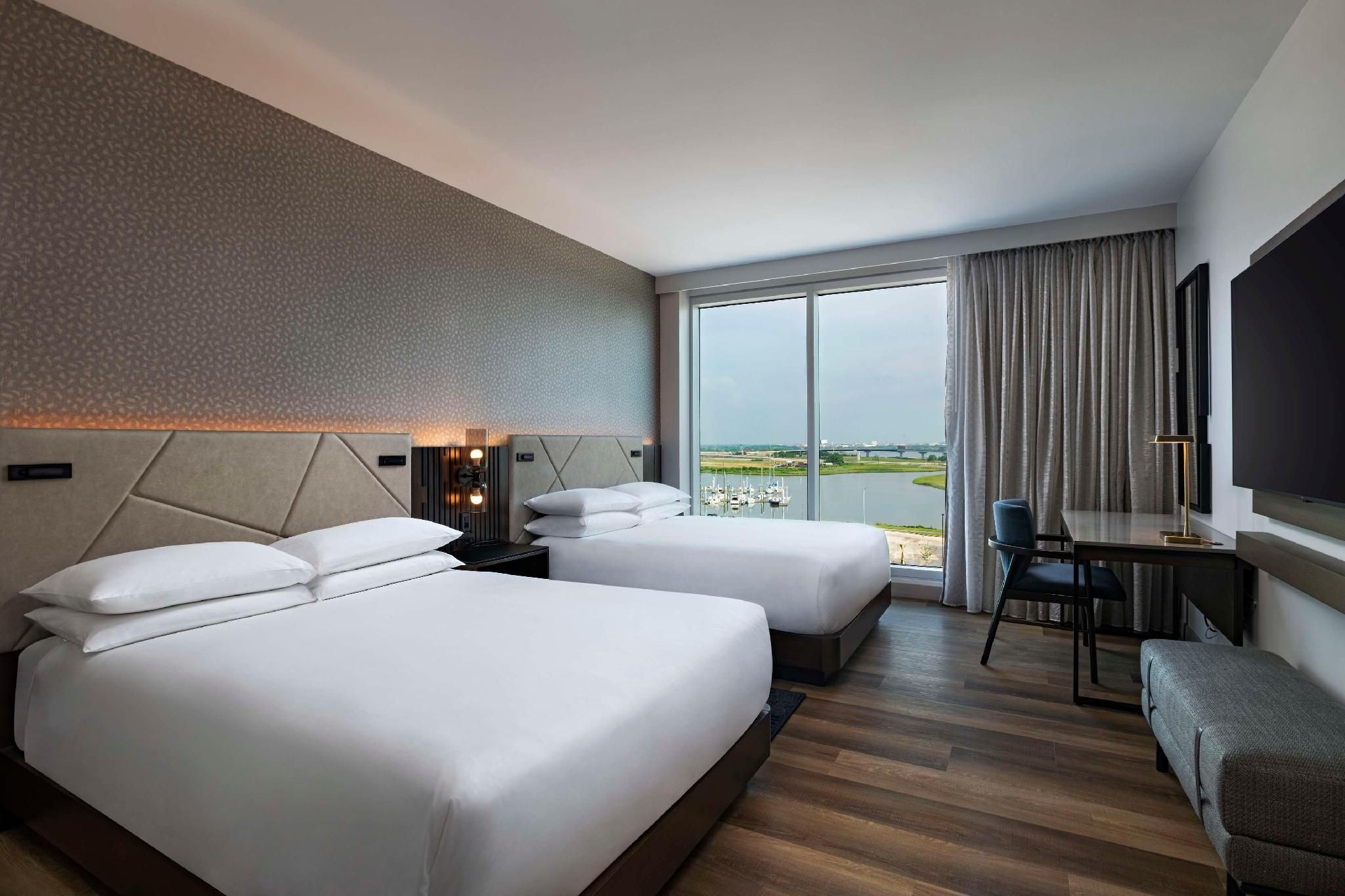 Two Queen Beds Water View