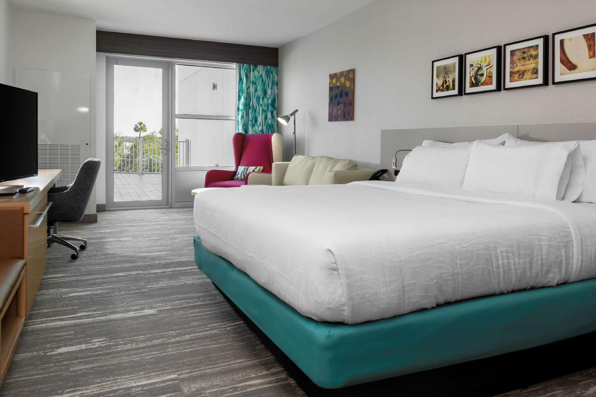 Hilton Garden Inn Ocala Downtown 1 KING WITH BALCONY HEARING ACCESSIBLE ROOM