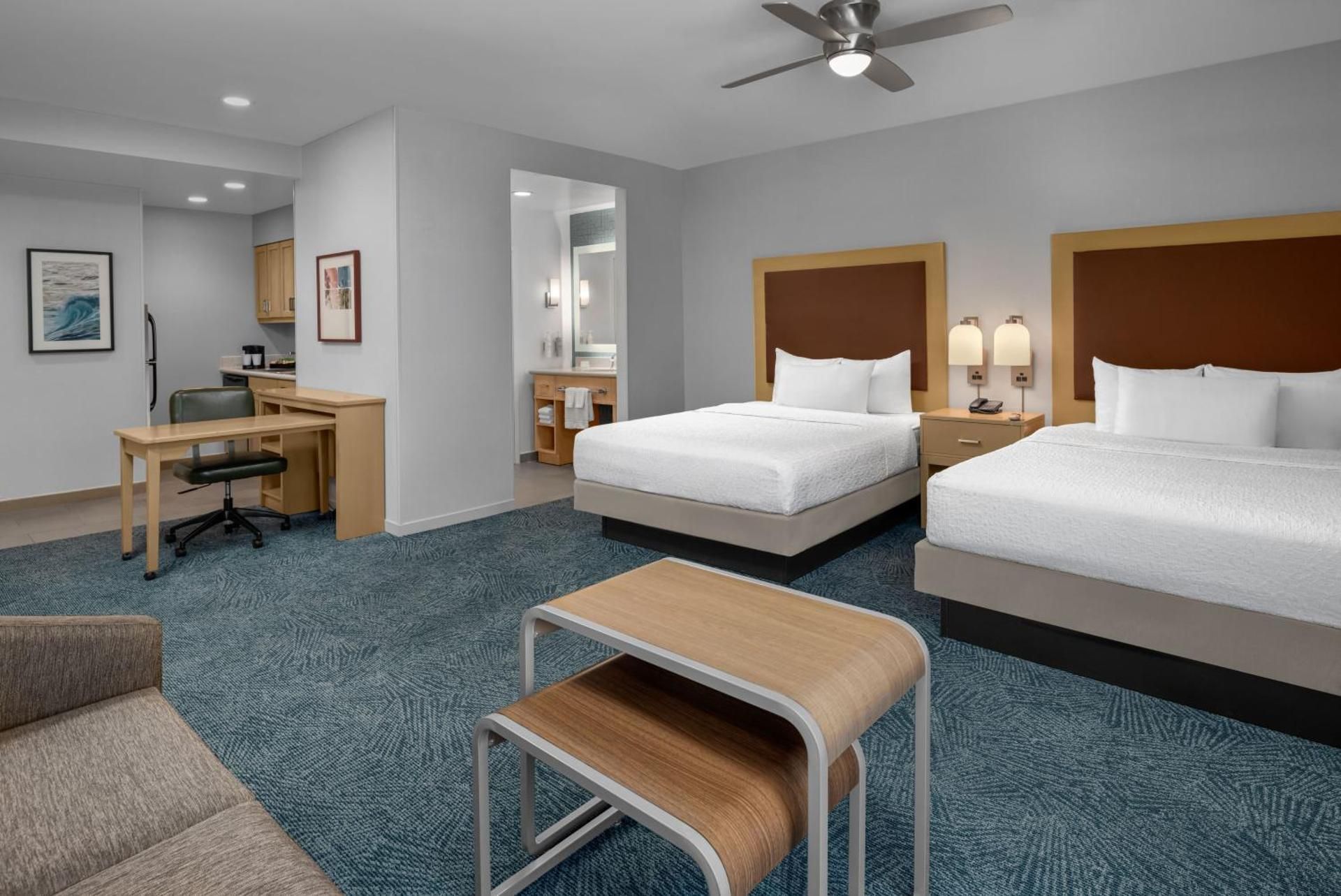 2 QUEEN BEDS STUDIO NONSMOKING