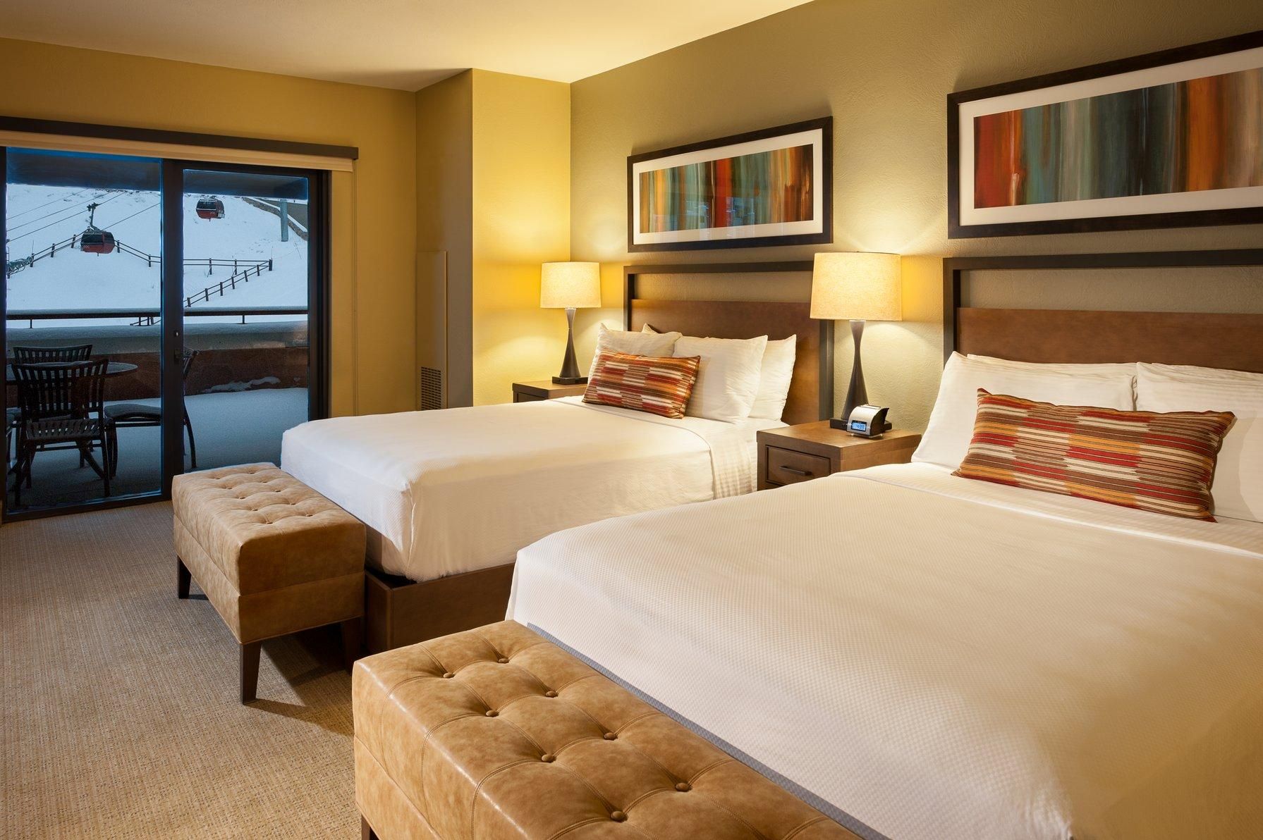 2 Queen Hotel Room