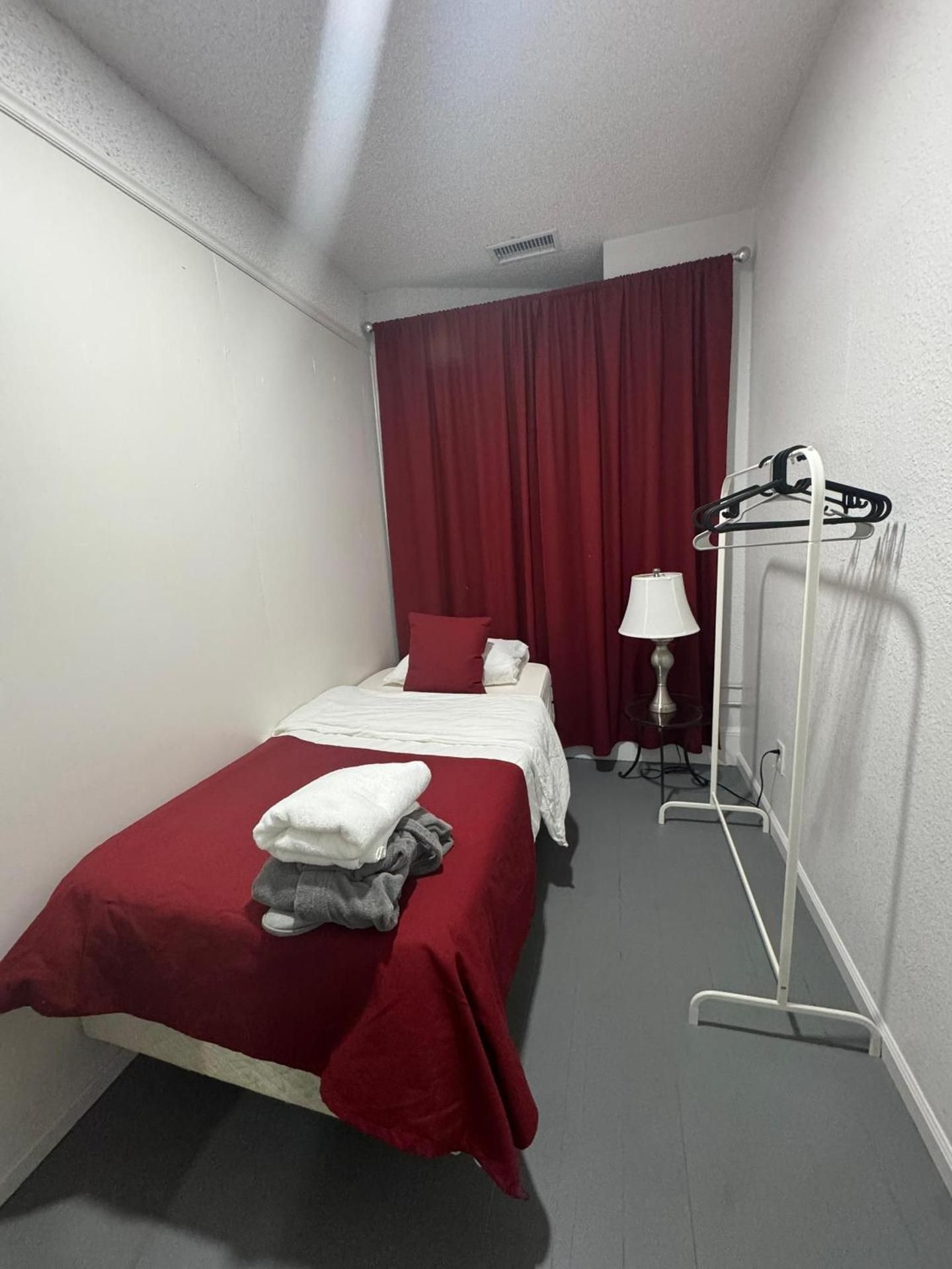 Single Room with Shared Shower and Toilet