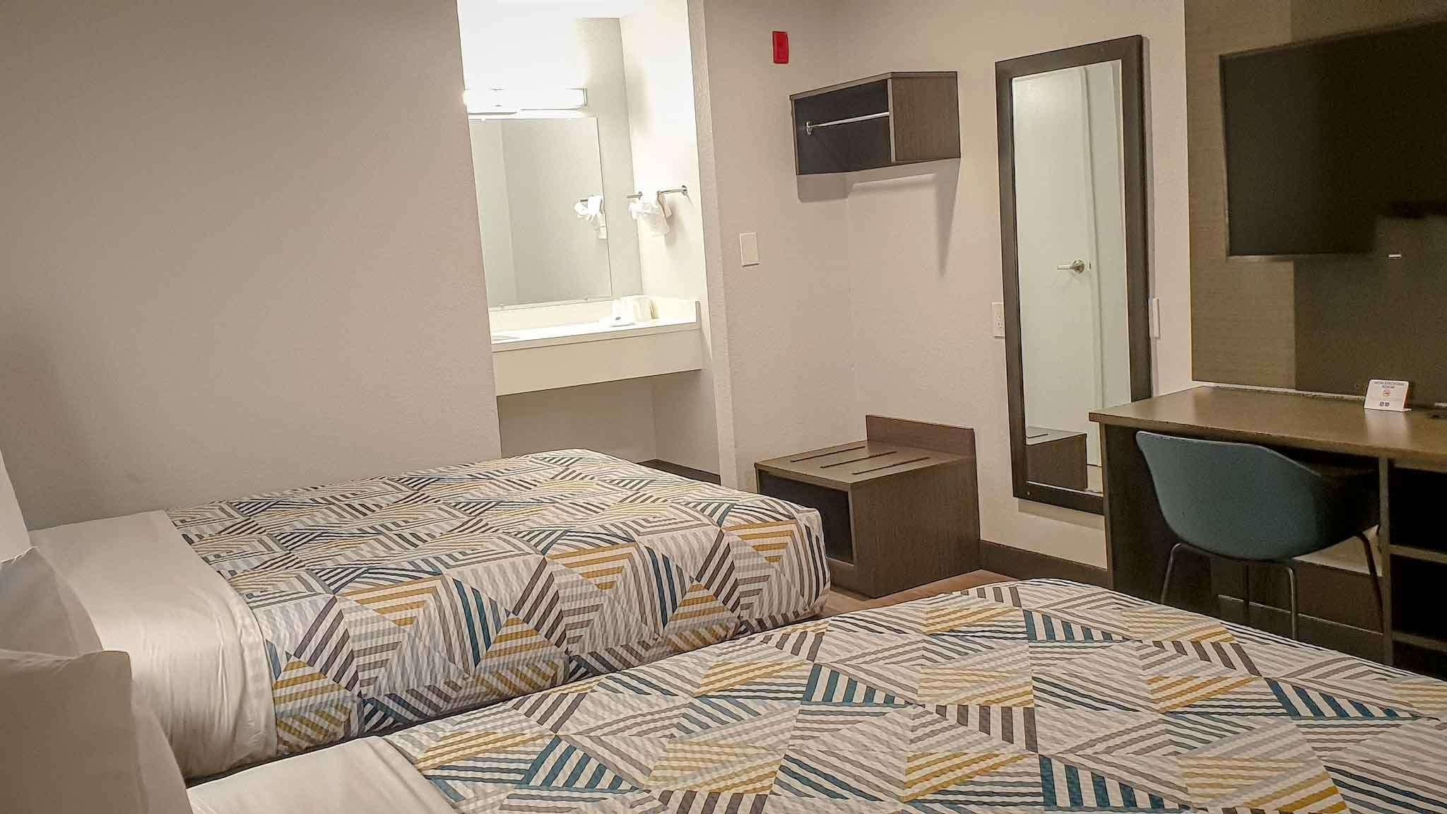 2 Full Beds | Deluxe, Mini Fridge