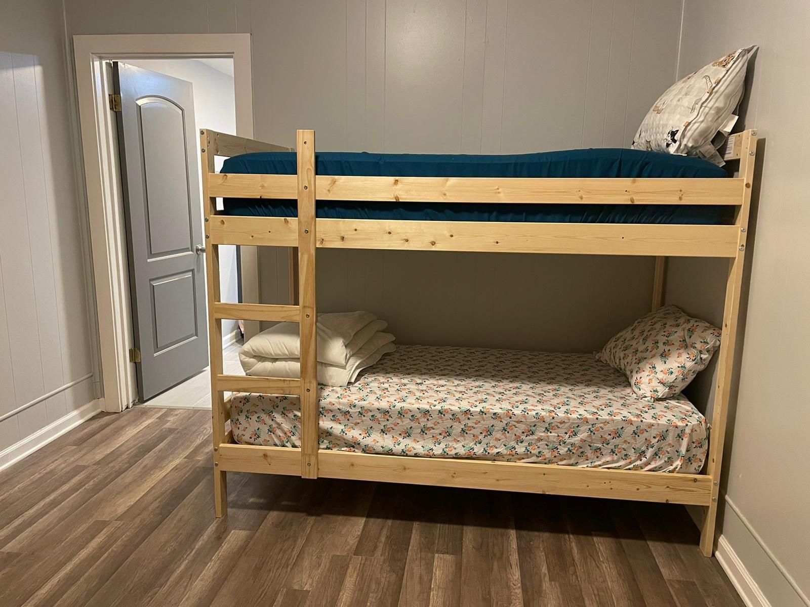 Bunk Bed in Male Dormitory Room