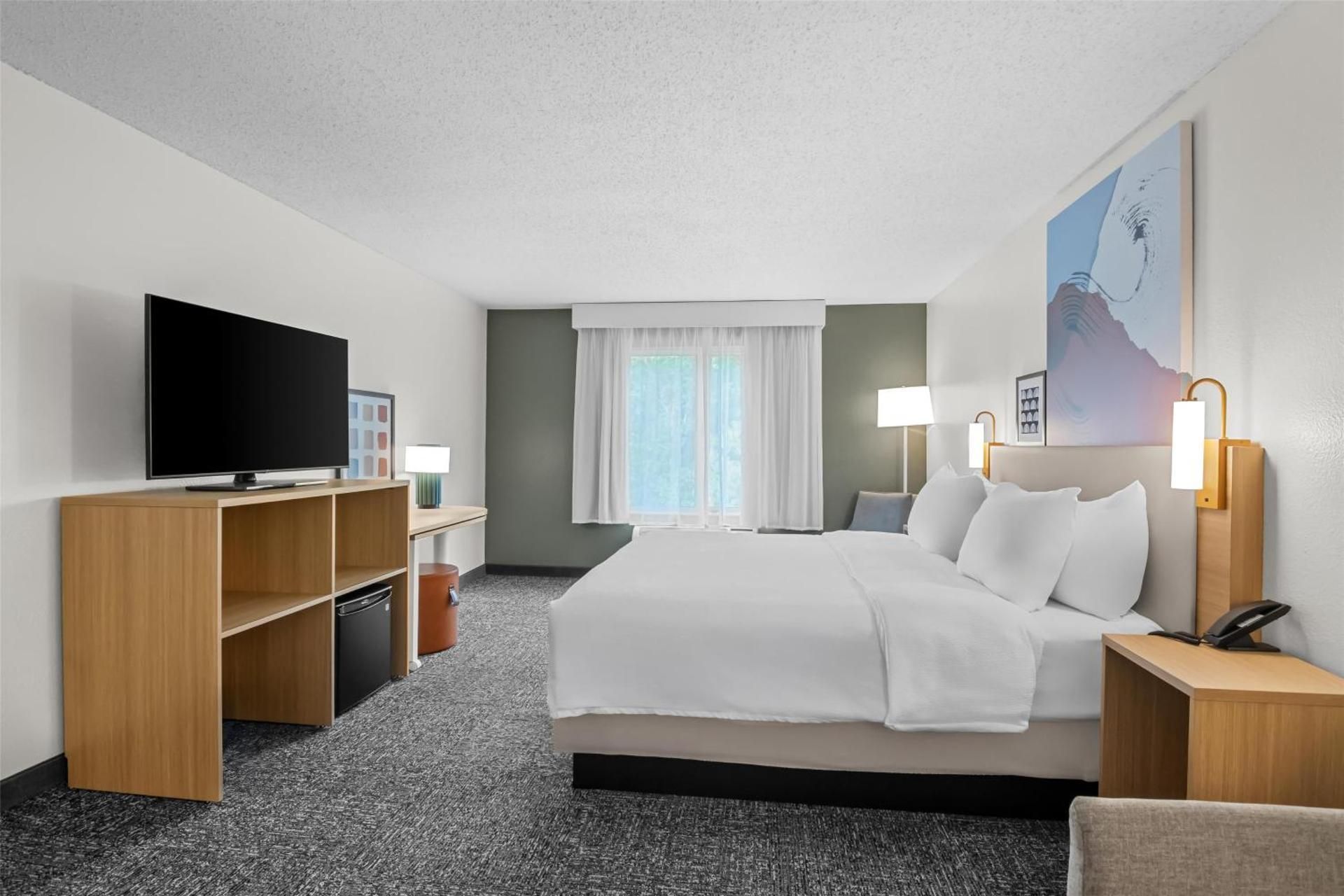 1 KING BED WITH SOFABED