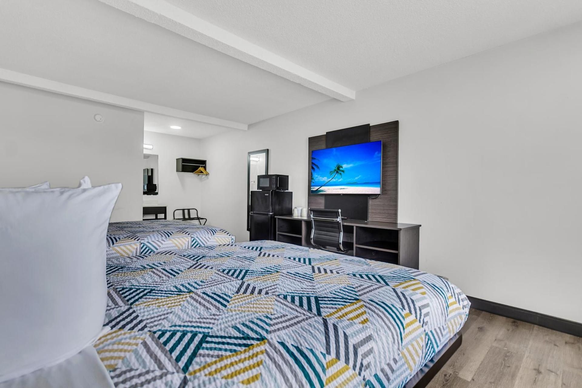 Standard Double Room with Two Double Beds - Non-Smoking