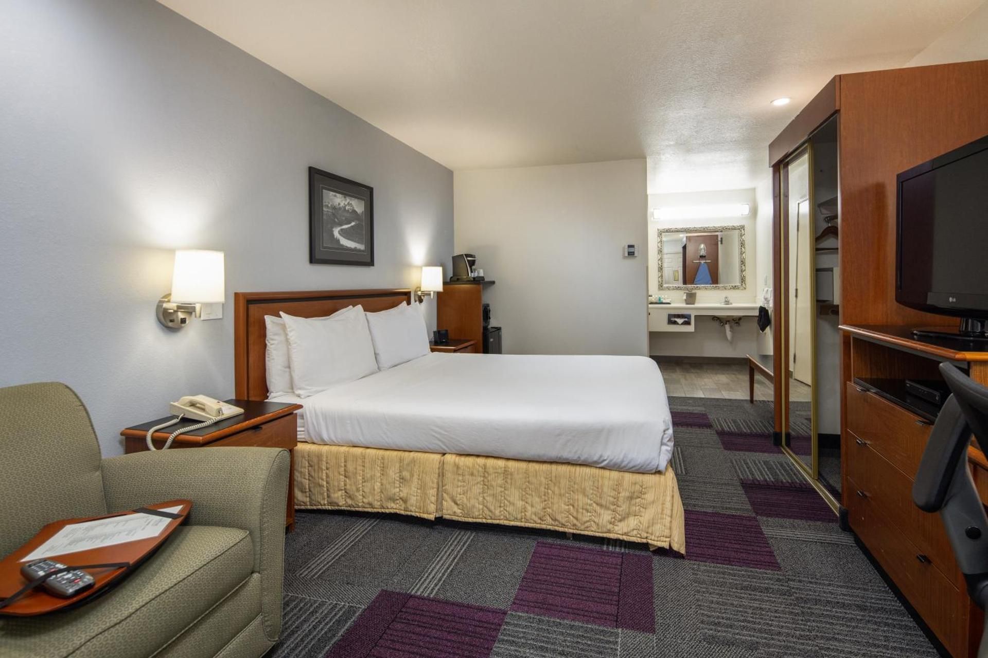 King Room with Roll-In Shower - Disability Access