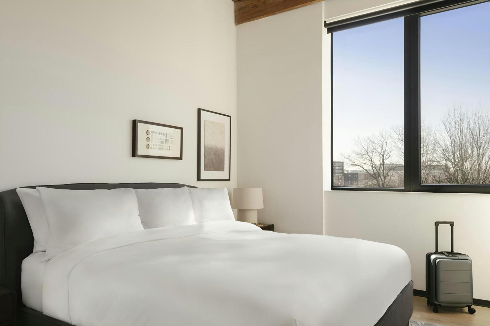 One-Bedroom Apartment with King and Sofa Bed and City View