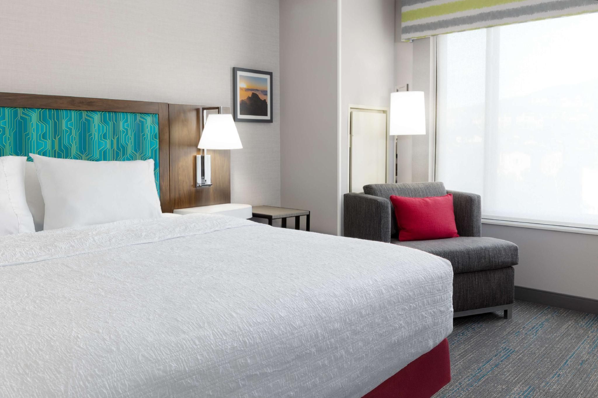 Hampton Inn & Suites by Hilton Porter Ranch Los Angeles 1 King Bed Mobility Accessible Bathtub 2