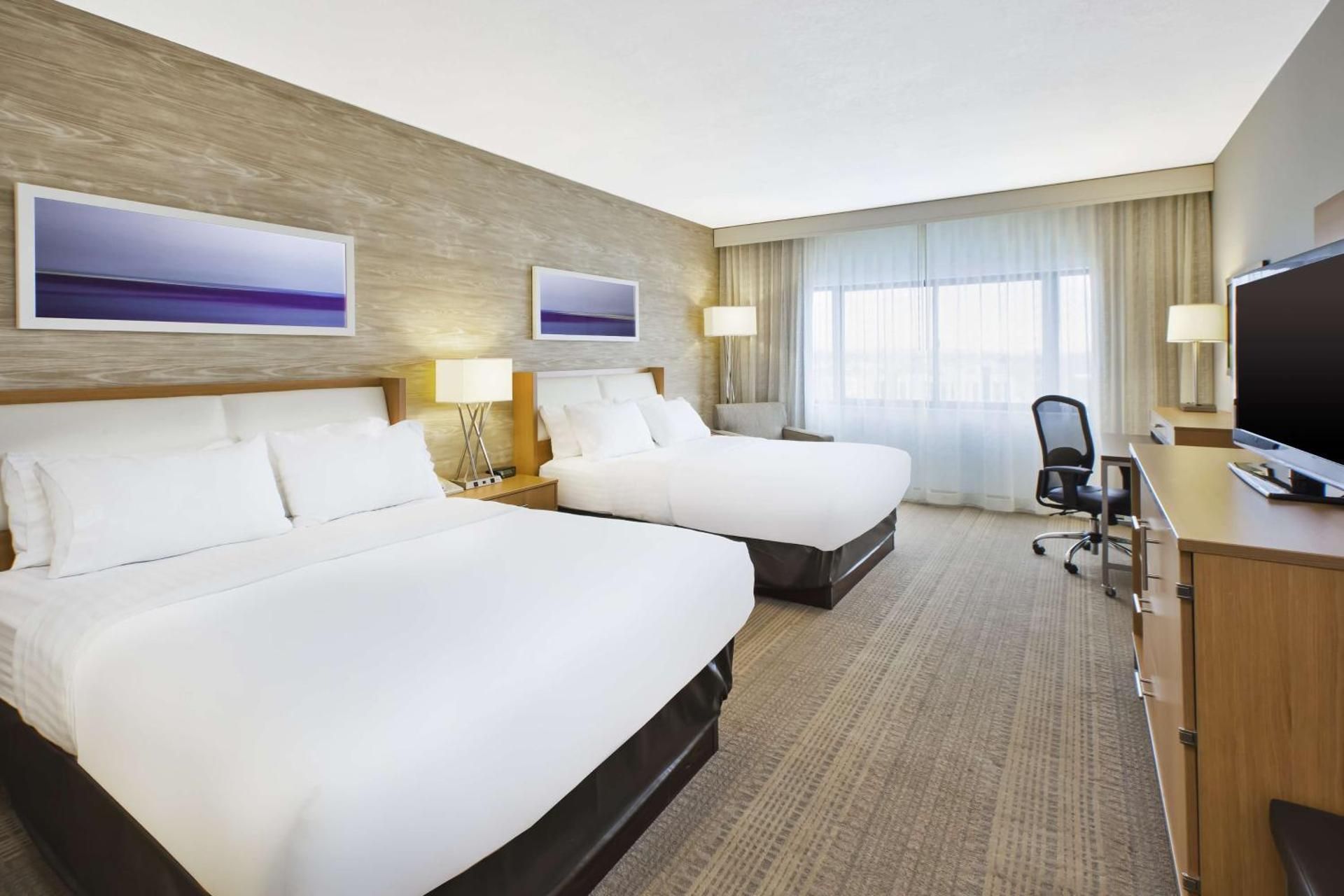 Queen Room with Two Queen Beds and City View