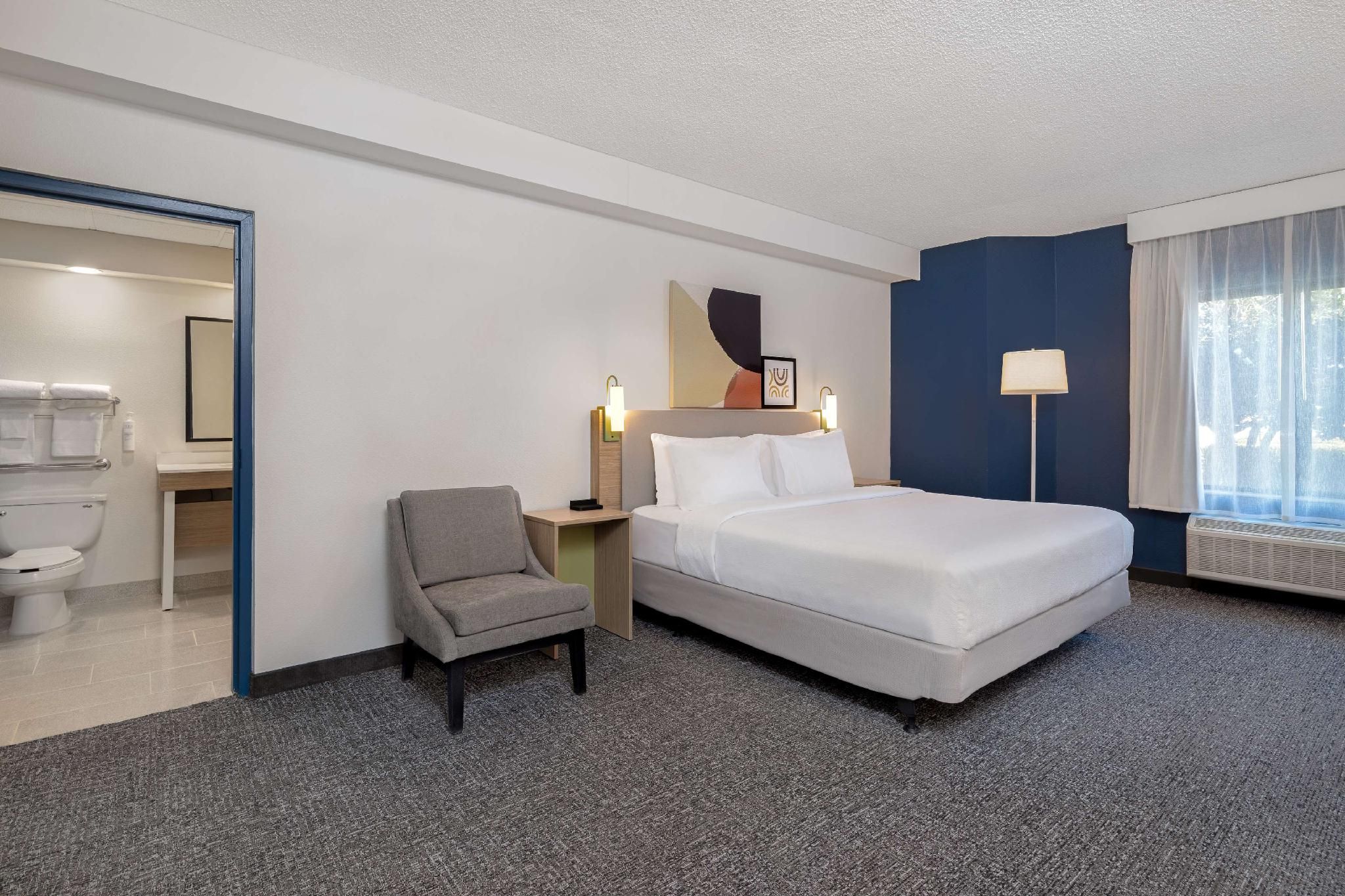 1 King Bed Mobility Accessible with Bathtub