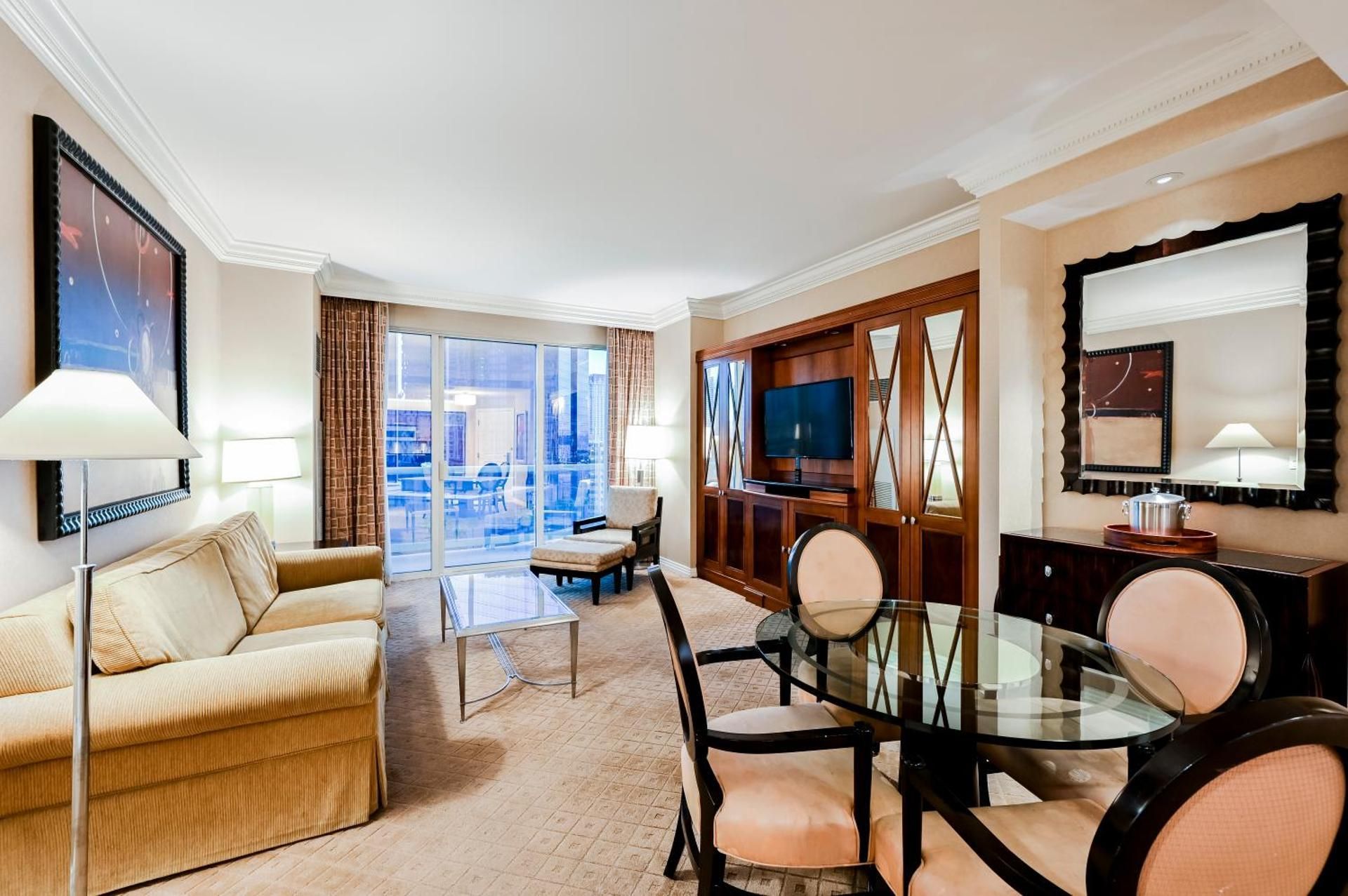 One-Bedroom - Strip View & Balcony