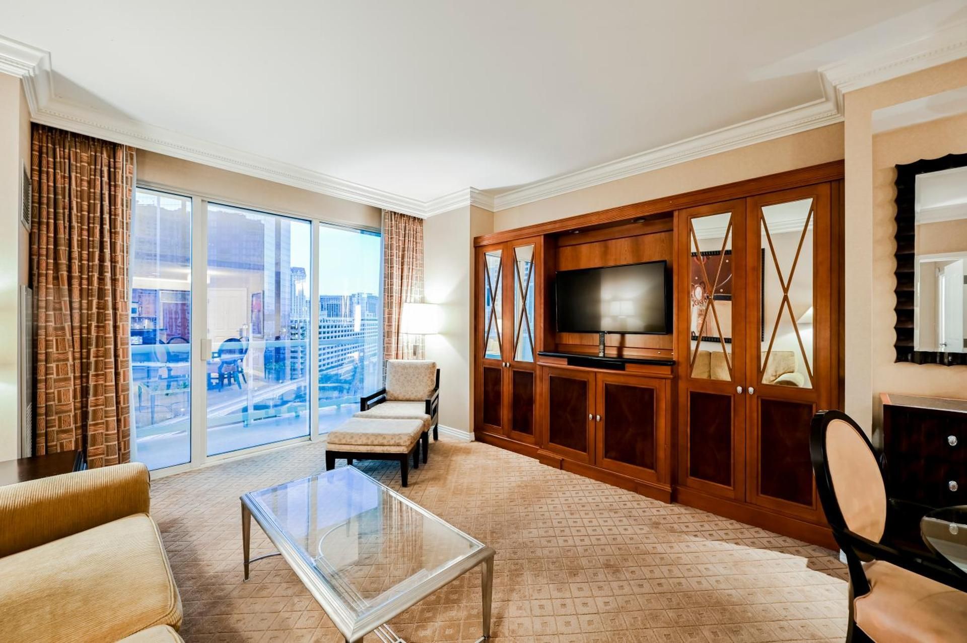 PH Floor Two-Bedroom - Strip View & Balcony