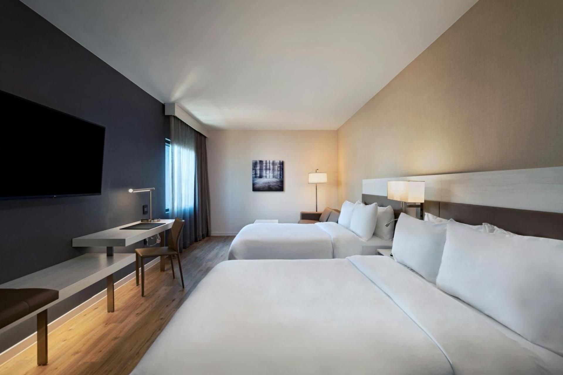 Standard Queen Room with Two Queen Beds and City View