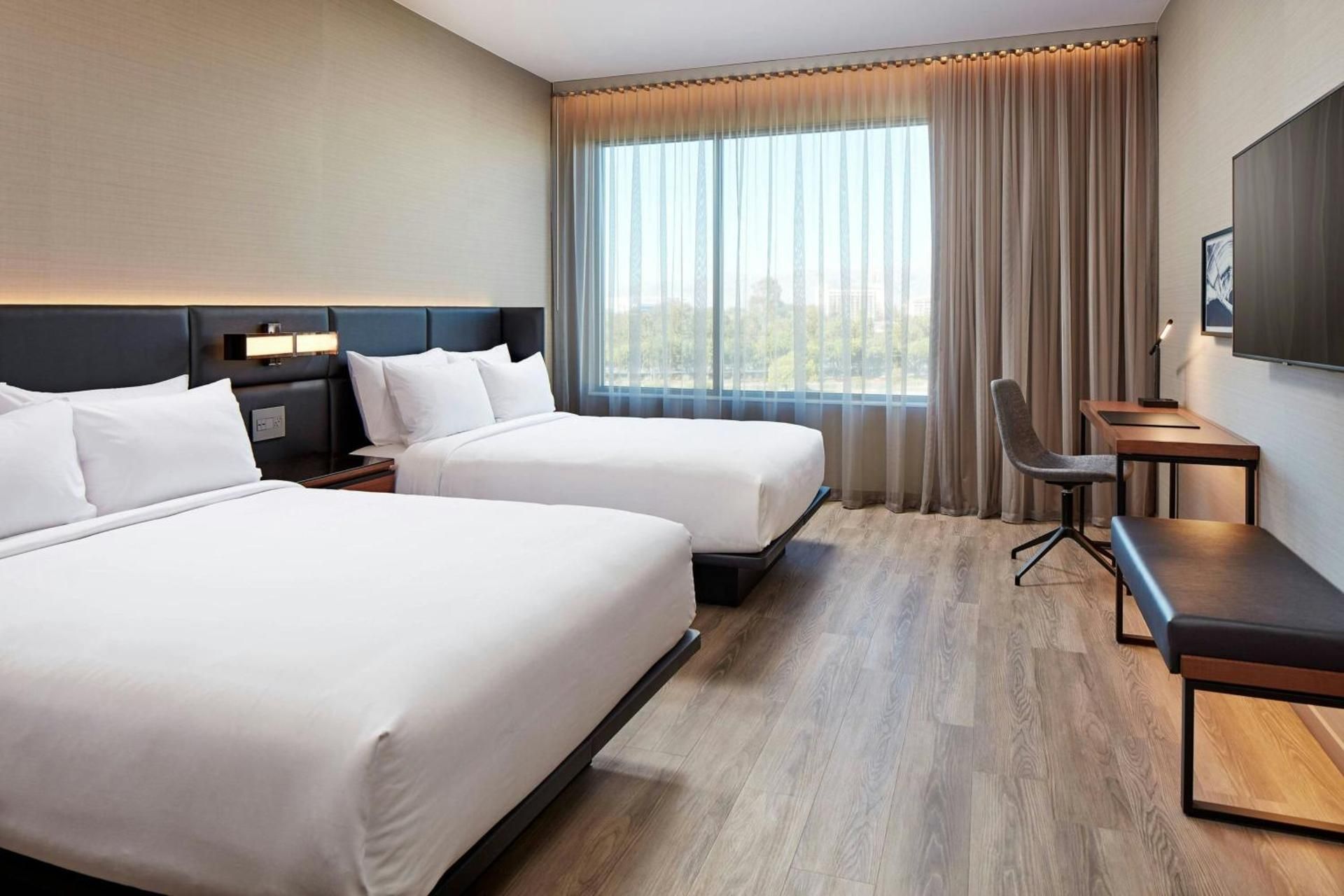 Standard Queen Room with Two Queen Beds and City View