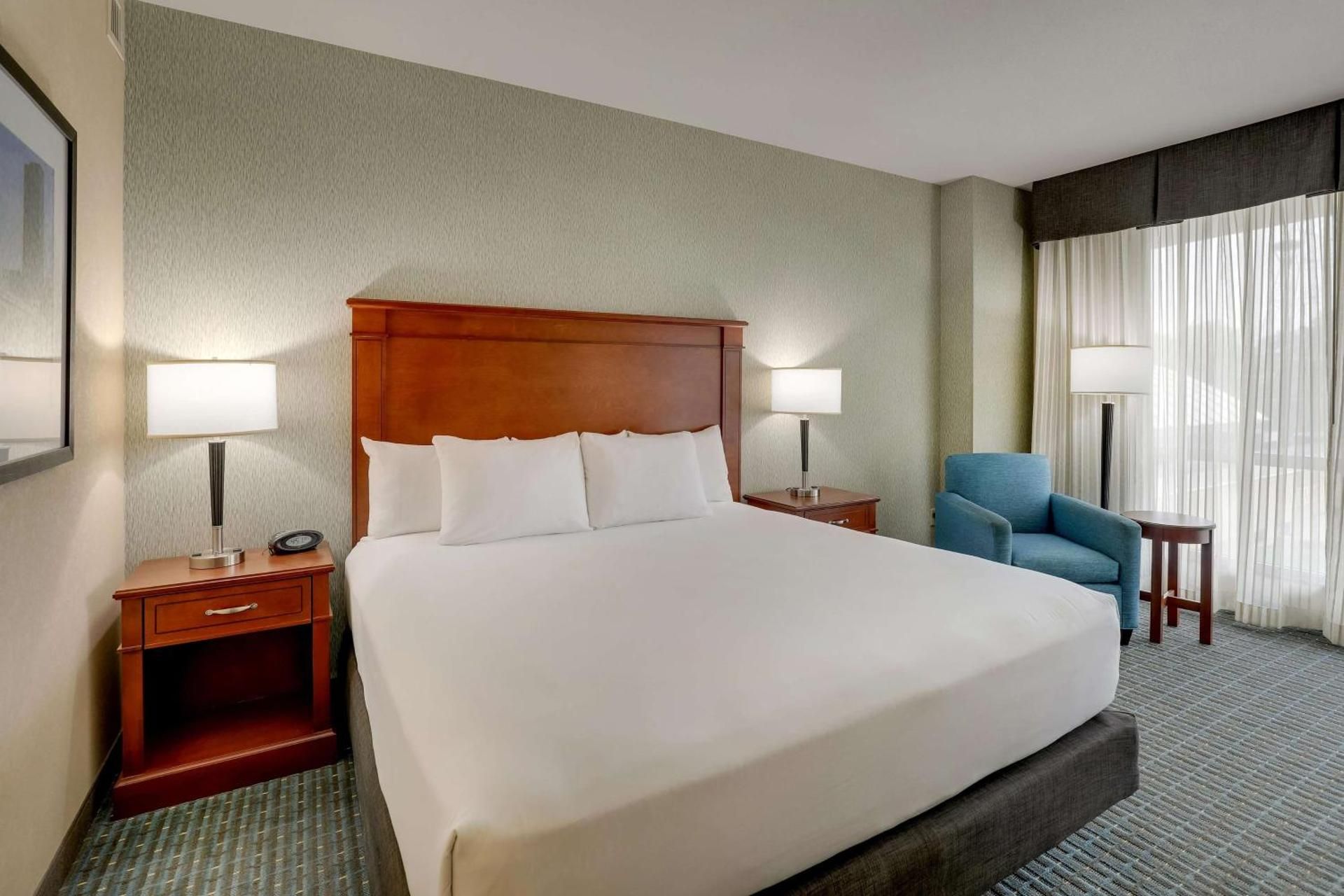 Deluxe King Room - Hearing Accessible, Roll-In Shower