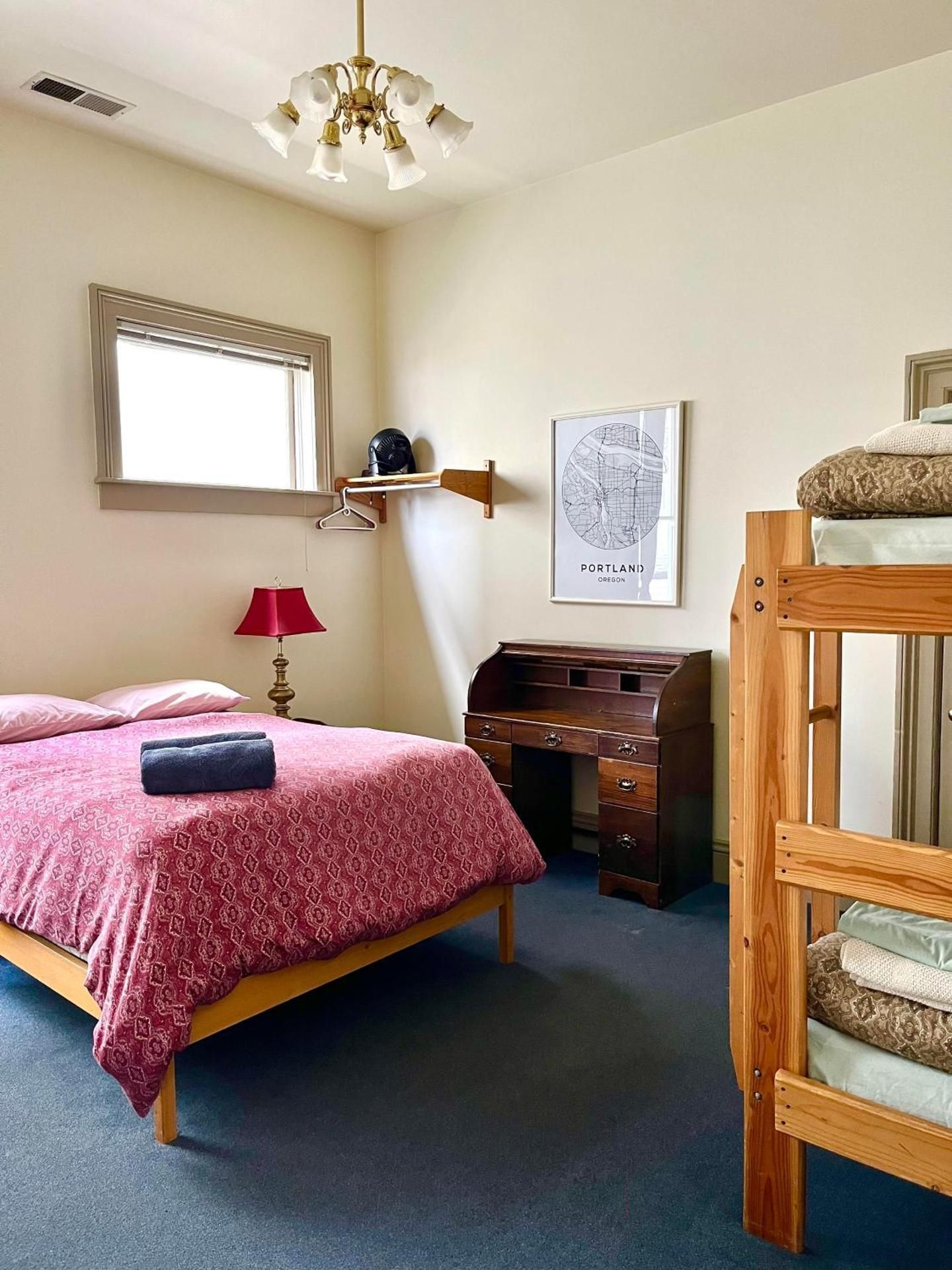 Family Room with Shared Bathroom