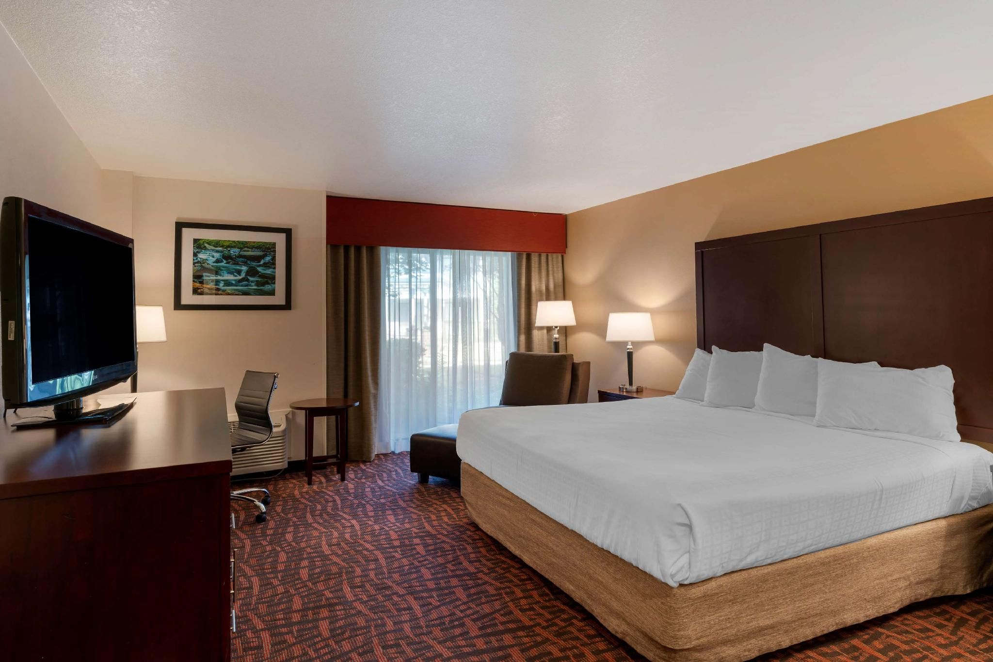 1 King Bed, Nonsmoking, Poolside