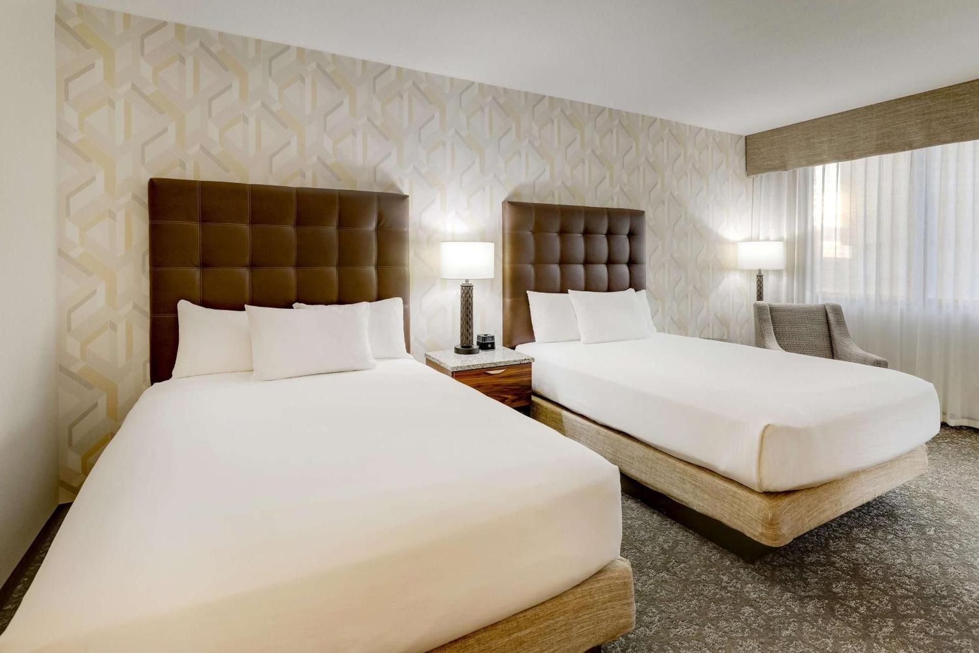 Deluxe Room with Two Queen Beds - Accessible, Roll-in Shower