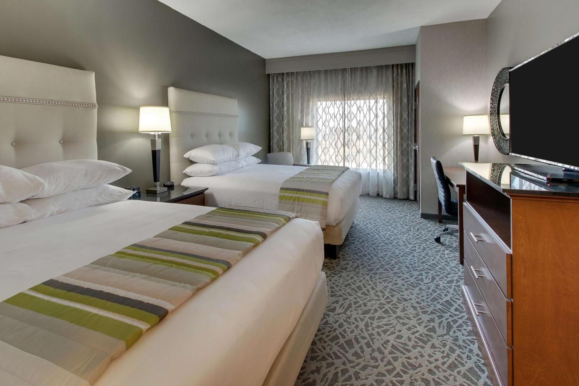 Superior Queen Room with Two Queen Beds -  Hearing Accessible, Roll-in Shower