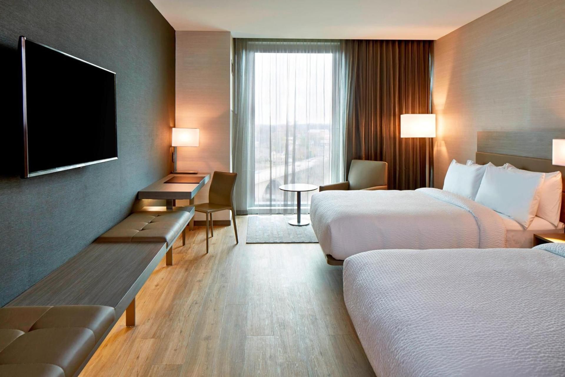 Double Room with Two Double Beds - Hearing Accessible