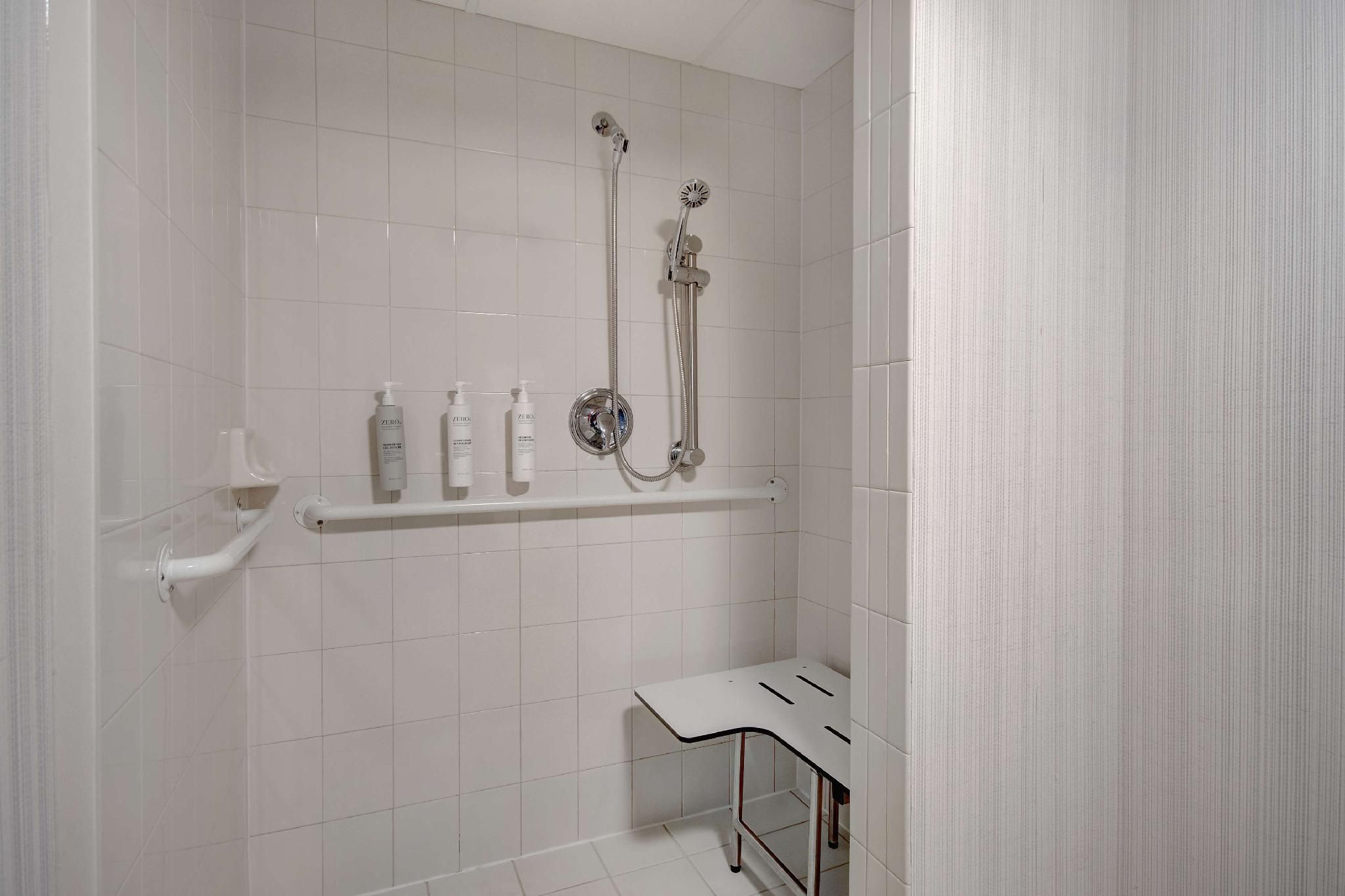 1 KING MOBILITY ACCESSIBLE ROLL IN SHOWER