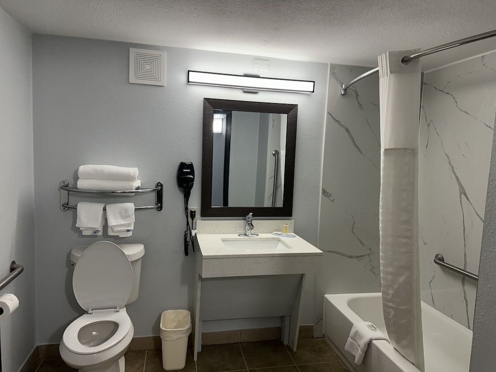 Single Room, 1 King Bed, Accessible, Non Smoking (Mobility/Hearing, Tub w/ Grab Bars)